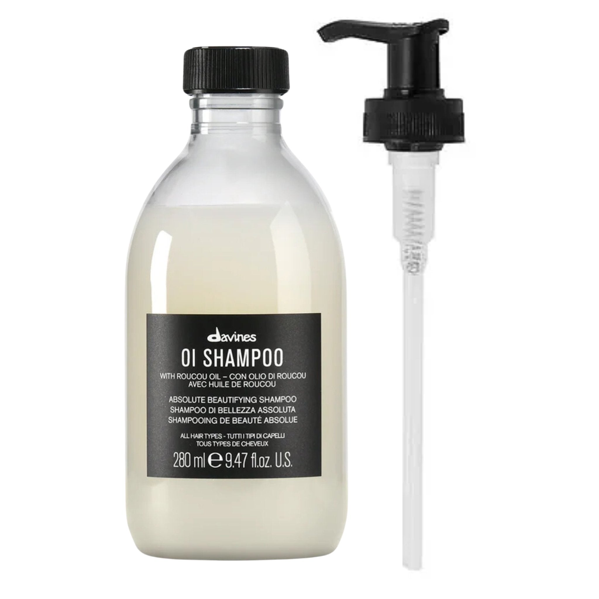 Davines. Pompe Shampoing OI - 280 ml - Concept C. Shop