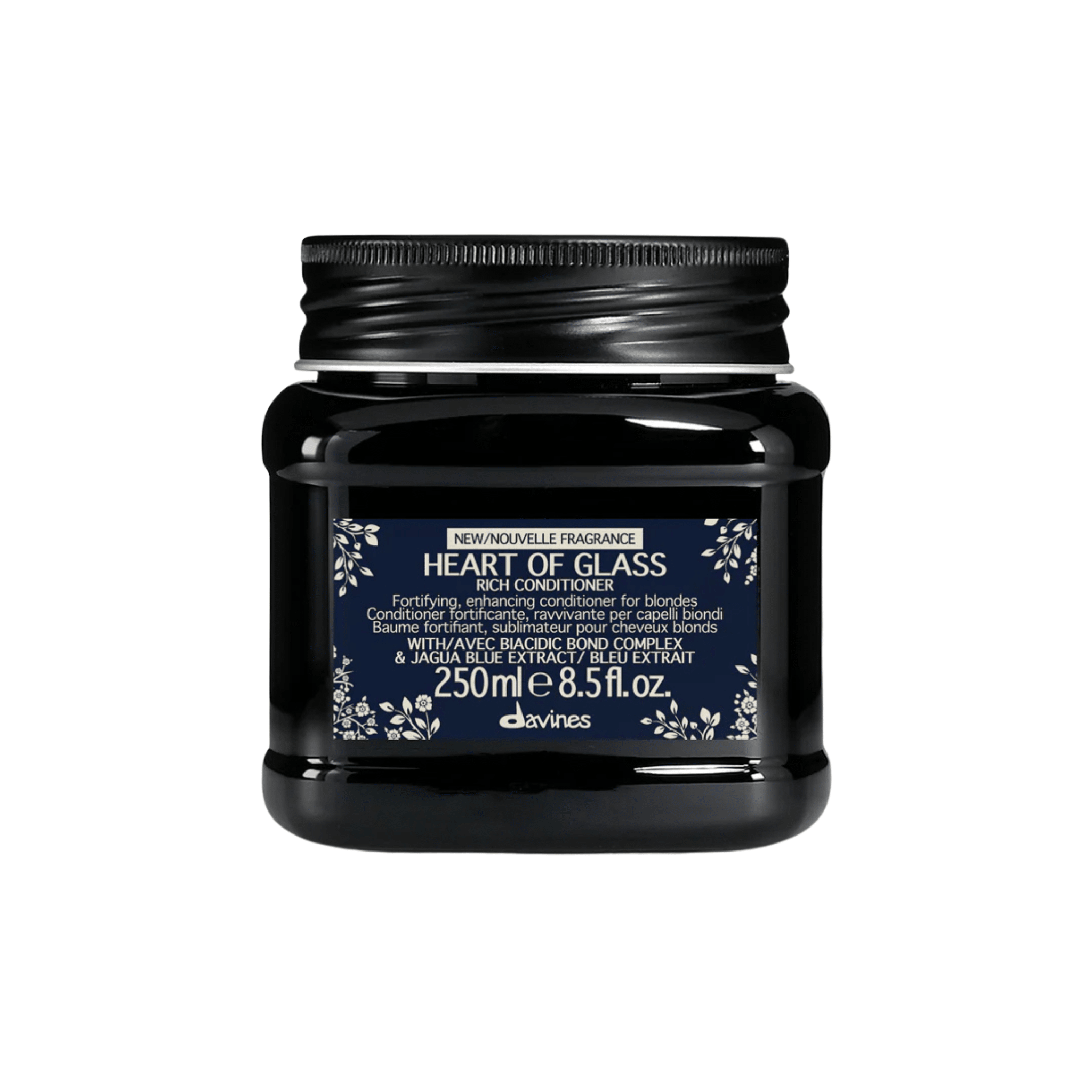 Davines. Revitalisant Fortifiant et Sublimateur pour Cheveux Blonds Heart Of Glass - 250 ml - Concept C. Shop