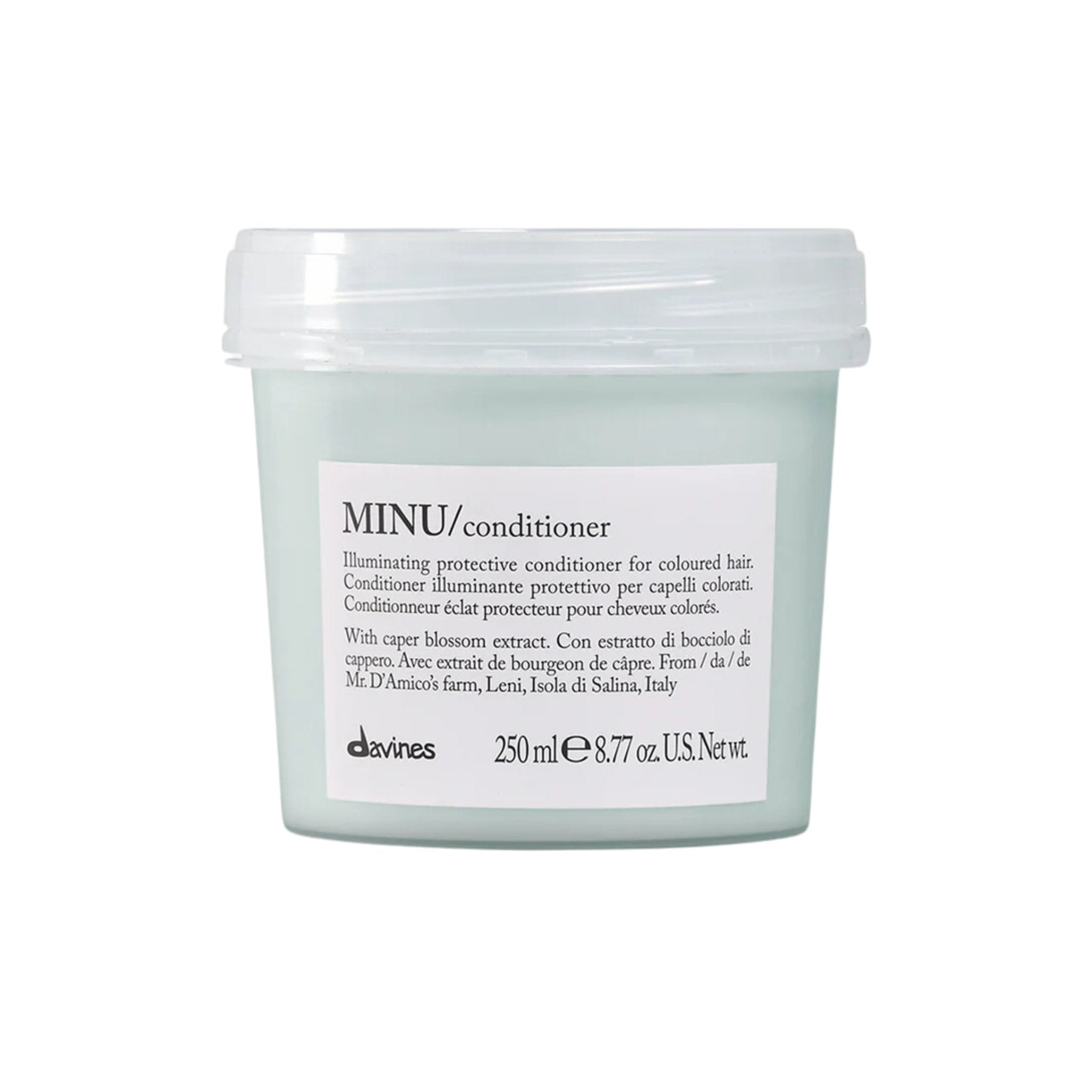 Davines. Revitalisant pour Cheveux Colorés MINU - 250 ml - Concept C. Shop