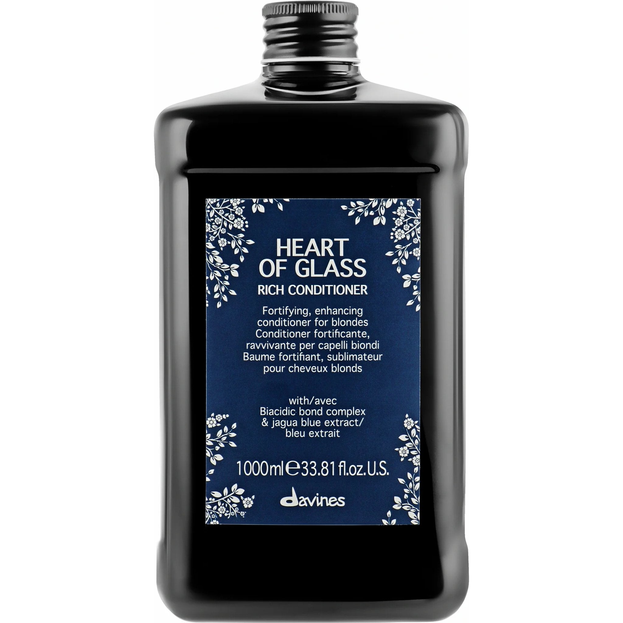 Davines. Revitalisant Riche Bleu Heart of Glass - 1000 ml - Concept C. Shop