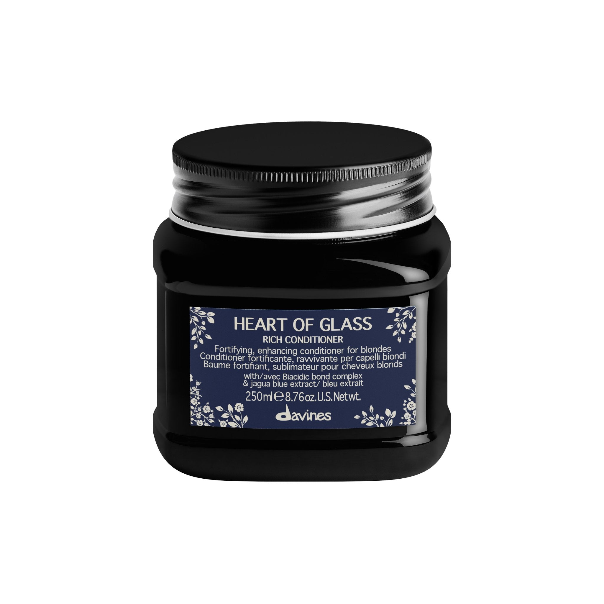 Davines. Revitalisant Riche Bleu Heart of Glass - 250 ml - Concept C. Shop