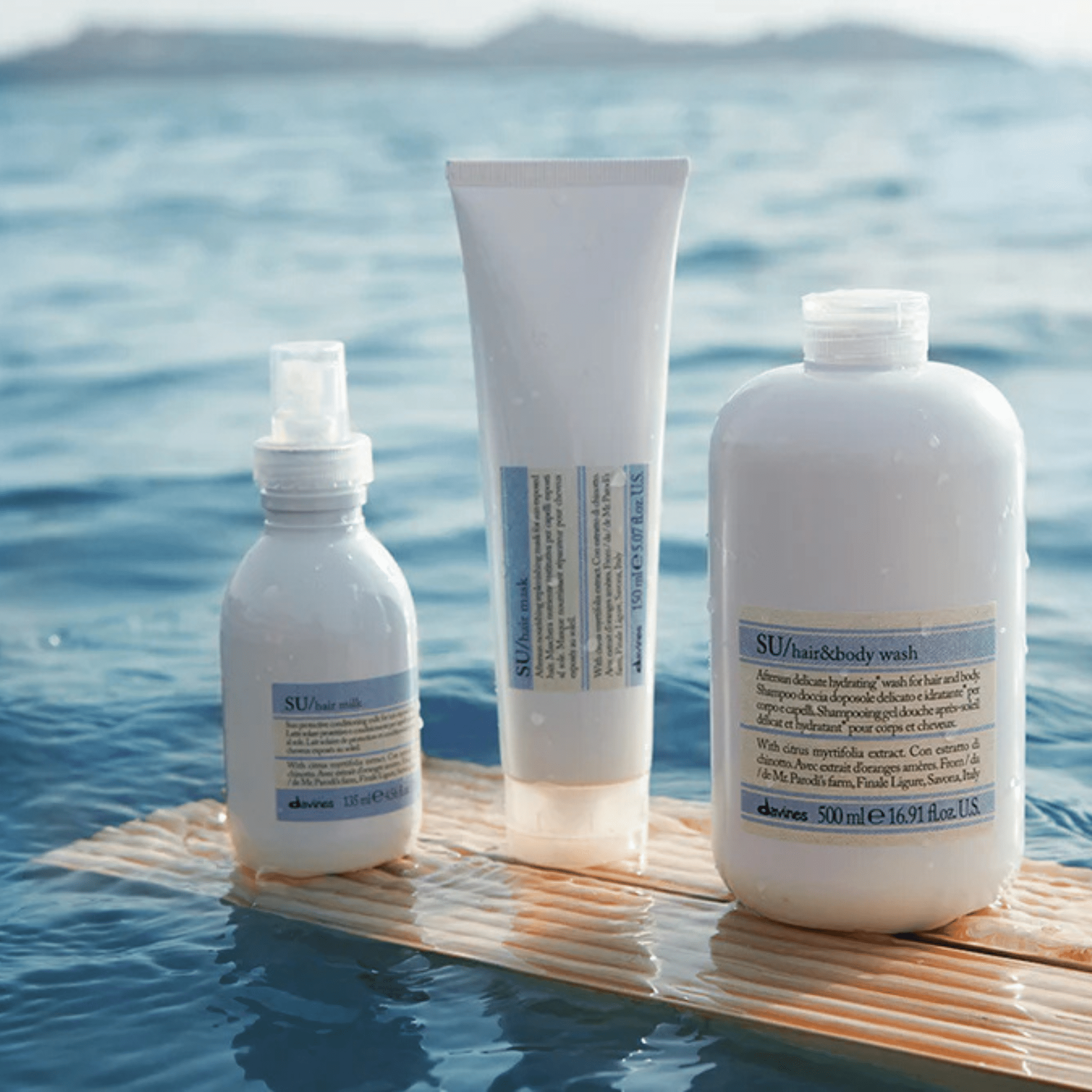 Davines. Revitalisant Sans - Rinçage Protecteur Solaire Su - 135 ml - Concept C. Shop