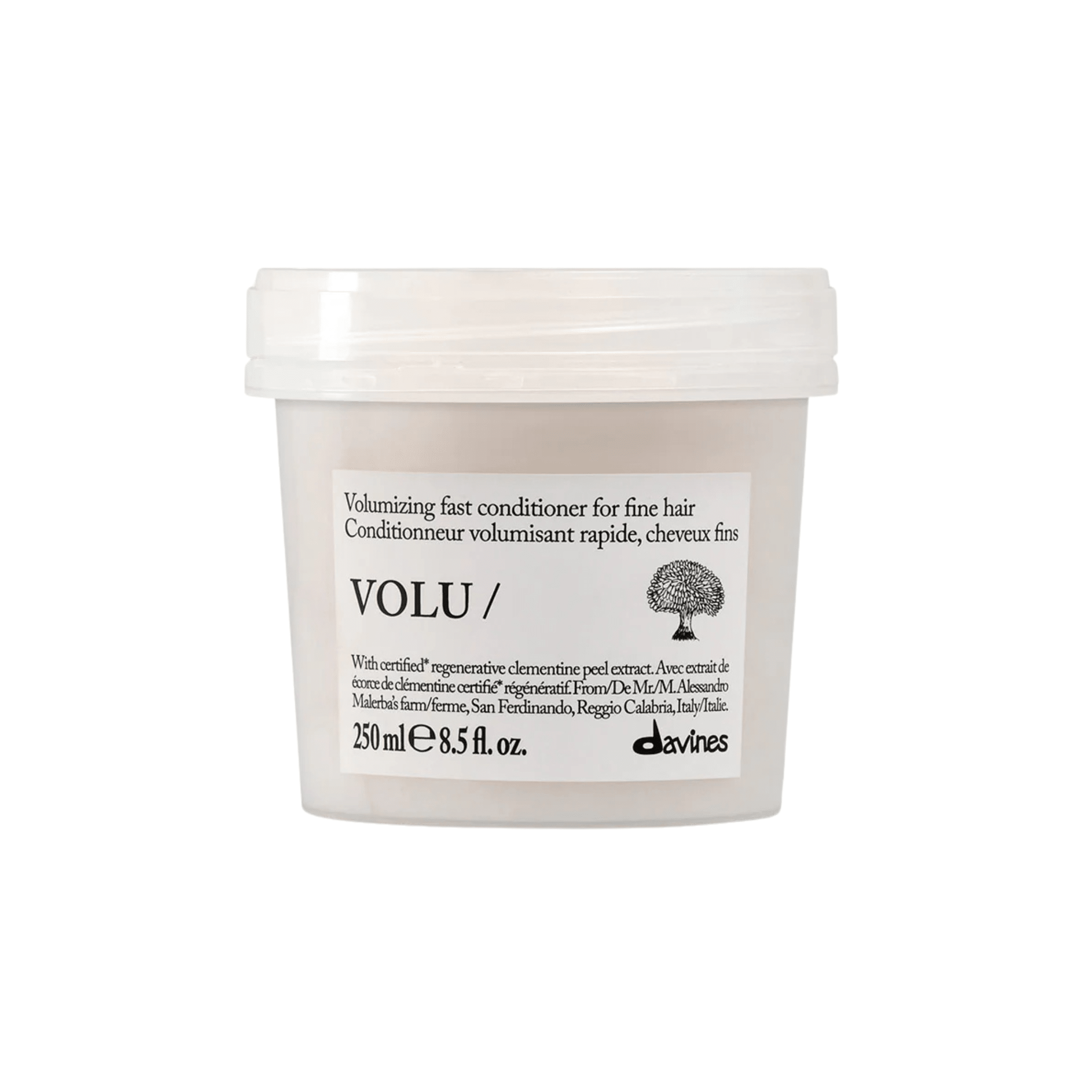 Davines. Revitalisant Volumisant Rapide Cheveux Fins VOLU - 250 ml - Concept C. Shop