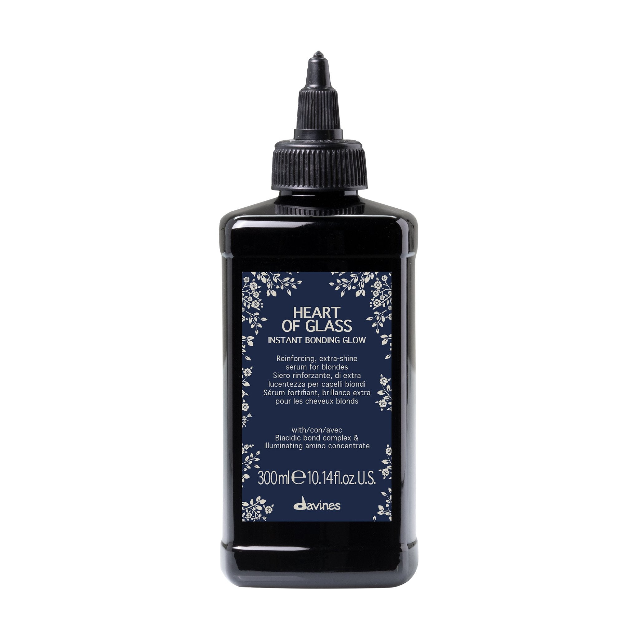 Davines. Sérum Brillance Instant Bonding Glow Heart of Glass - 300 ml - Concept C. Shop