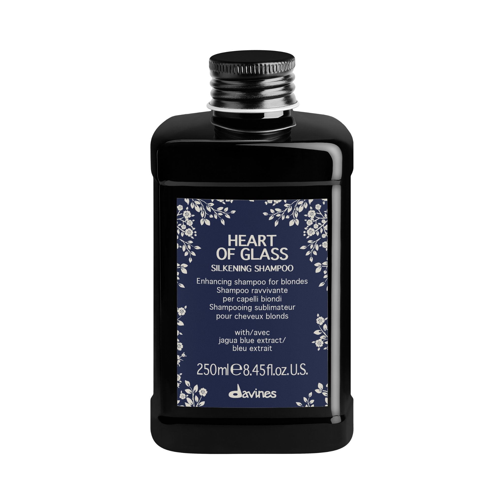 Davines. Shampoing Bleu Heart of Glass - 250 ml - Concept C. Shop