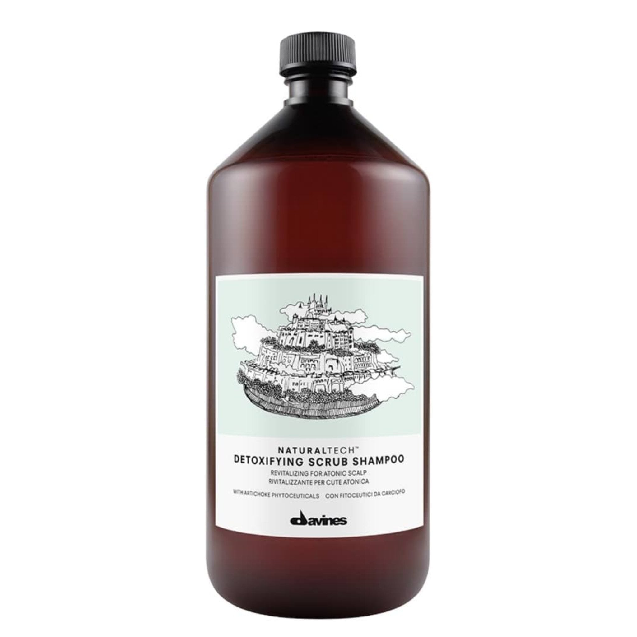 Davines. Shampoing Détoxifiant Detoxifying - 1000 ml - Concept C. Shop