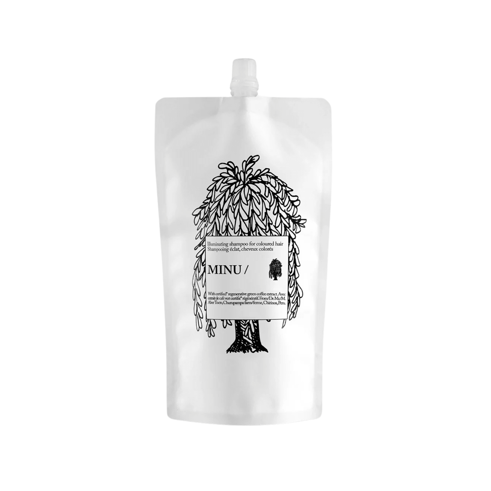 Davines. Shampoing Éclat Cheveux Colorés MINU (Éco-Recharge) - 500 ml - Concept C. Shop