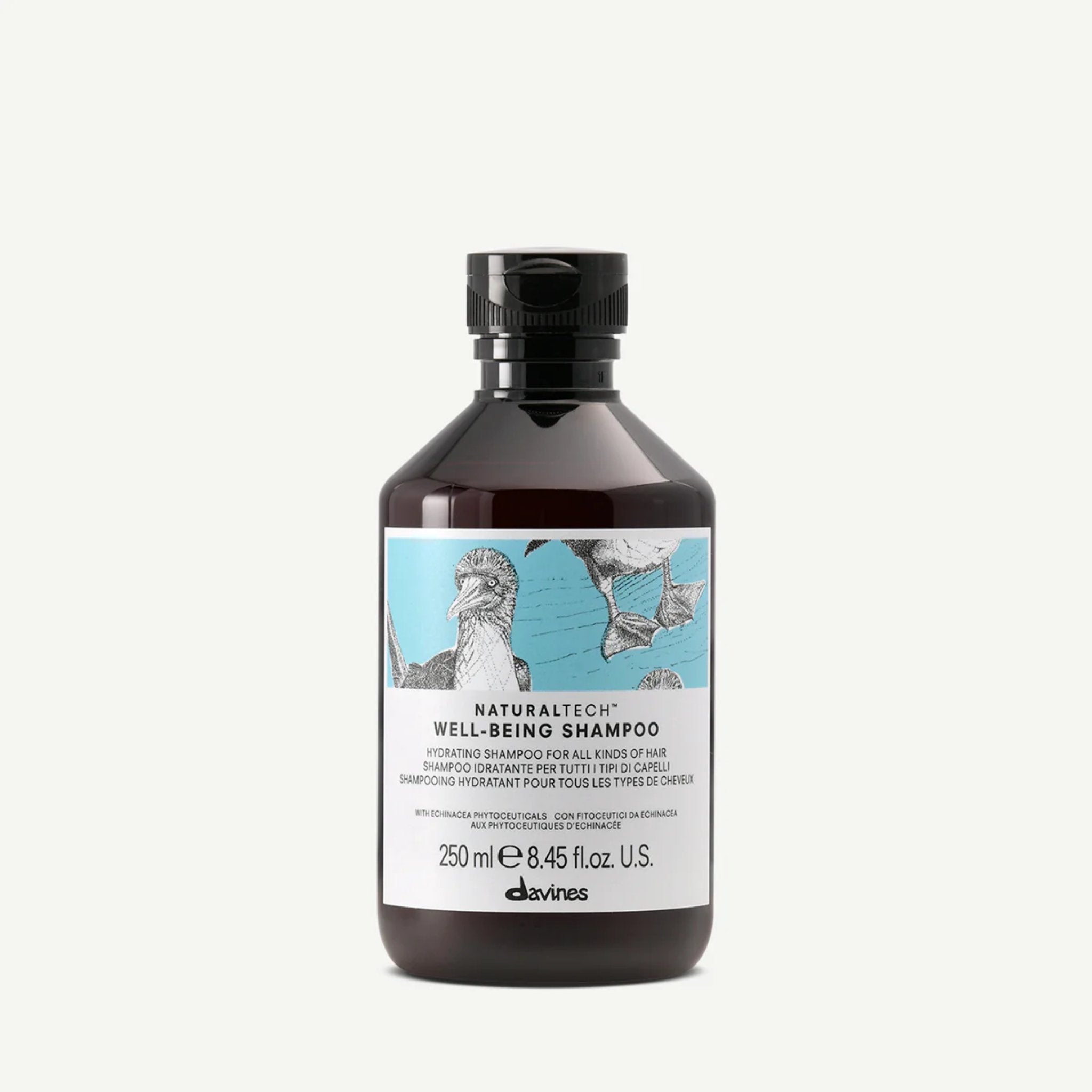 Davines. Shampoing Hydratant Léger Wellbeing - 250 ml - Concept C. Shop