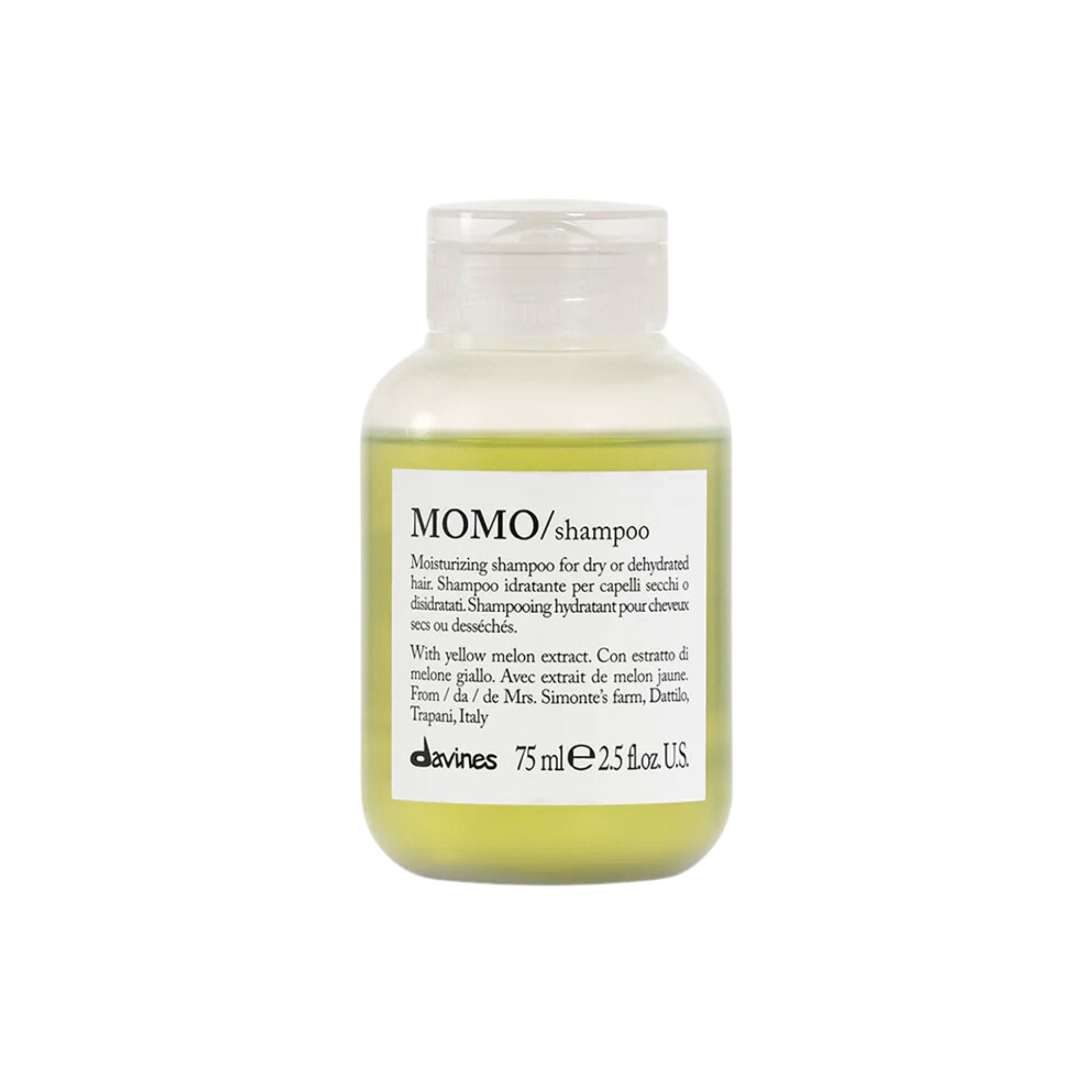 Davines. Shampoing Hydratant MOMO - 75 ml - Concept C. Shop