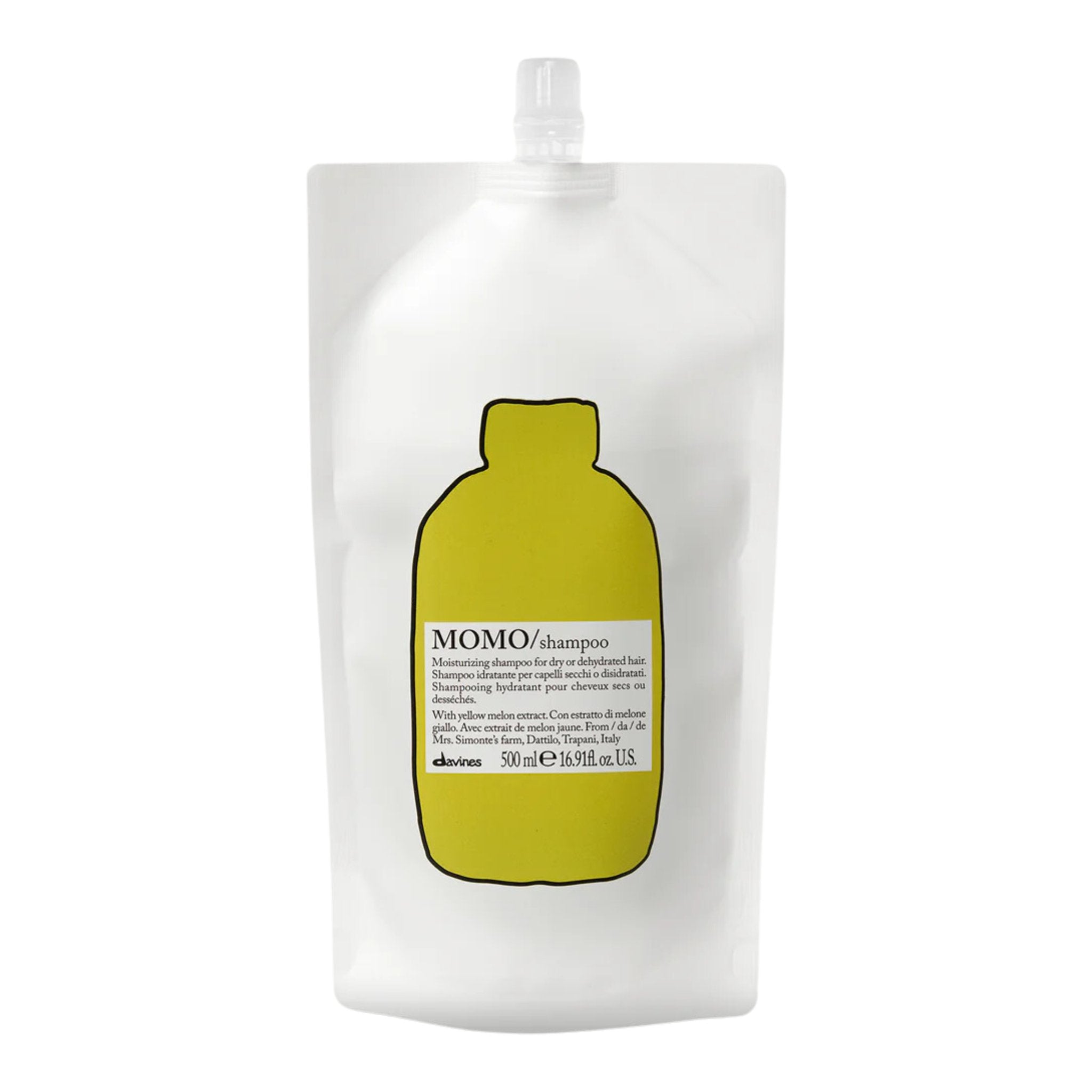 Davines. Shampoing Hydratant MOMO (Eco - Recharge) - 500 ml - Concept C. Shop