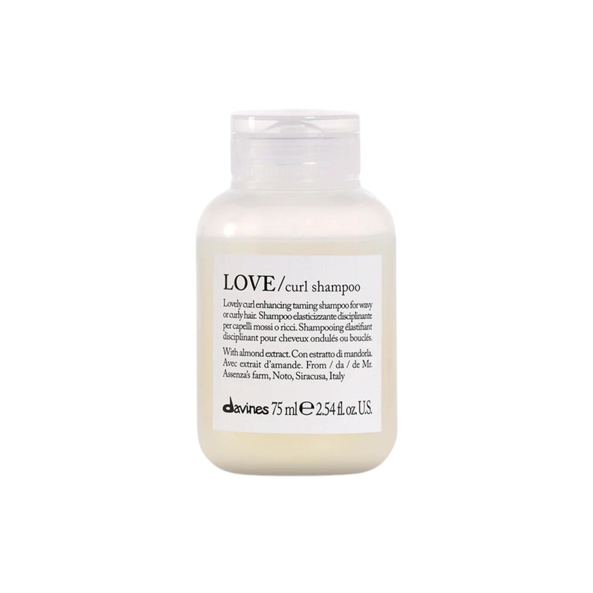 Davines. Shampoing pour Cheveux Bouclés LOVE Curl - 75 ml - Concept C. Shop