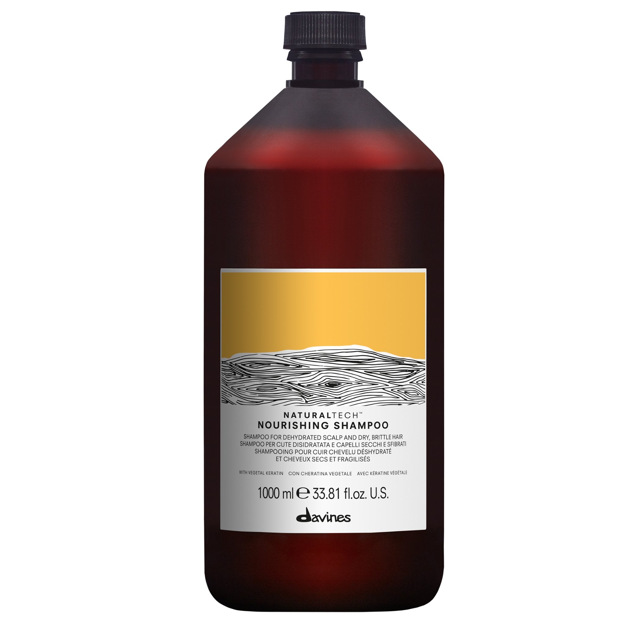 Davines. Shampoing pour Cheveux Cassants Nourishing - 1000 ml - Concept C. Shop