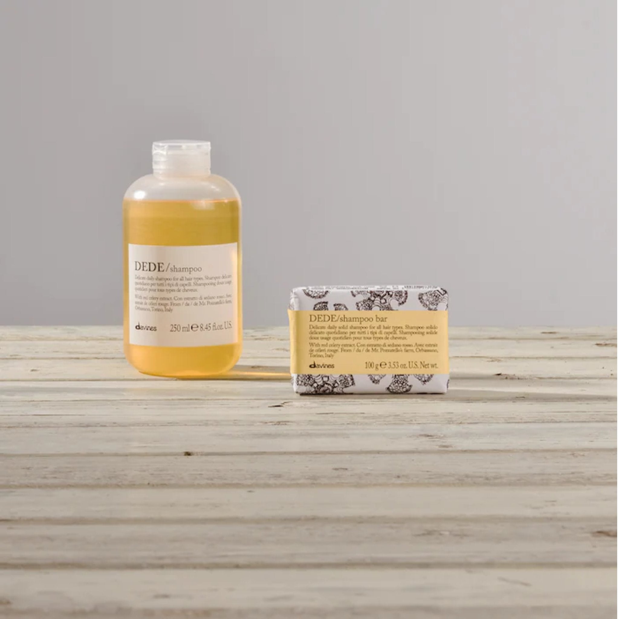 Davines. Shampoing Quotidien en Barre DEDE - 100 gr - Concept C. Shop