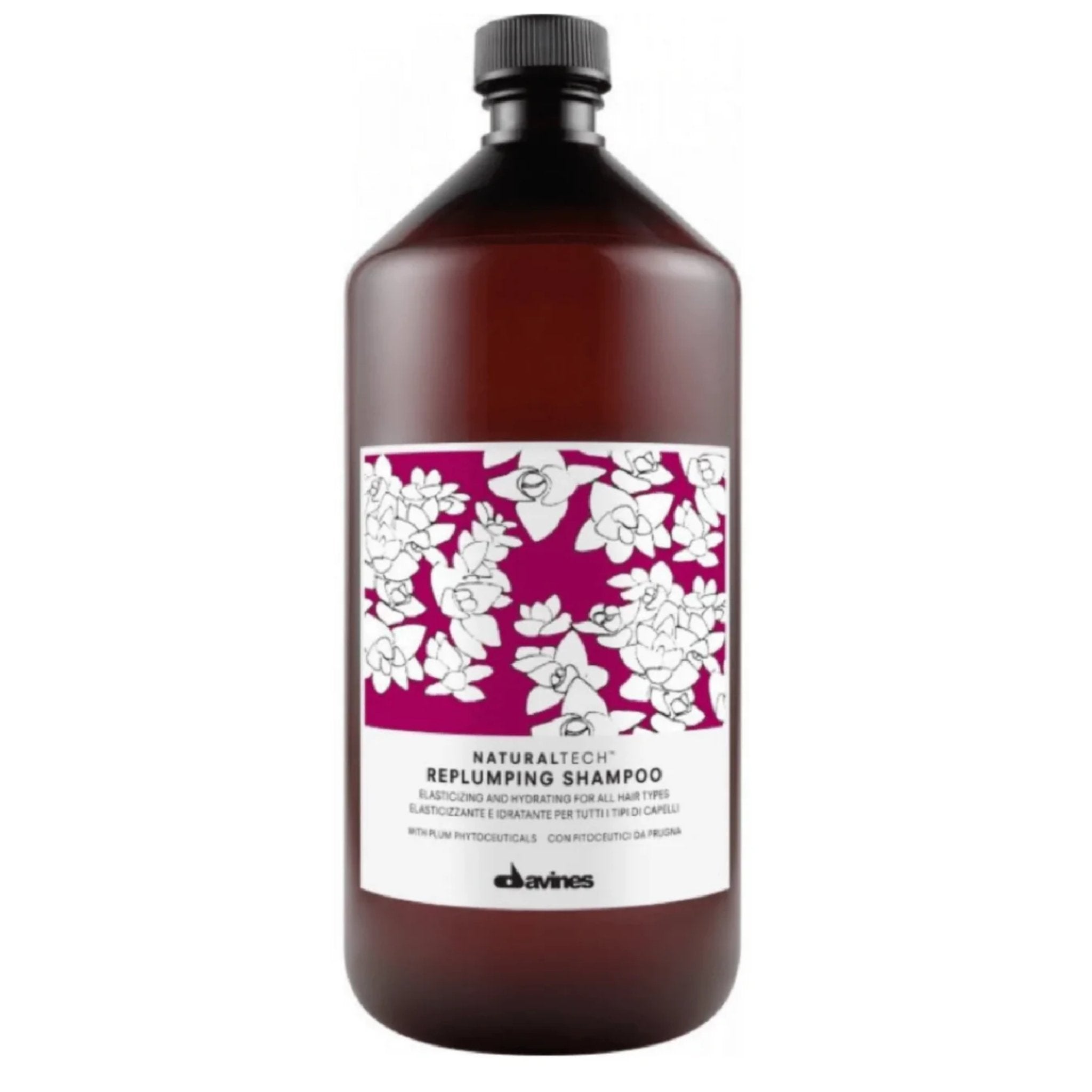 Davines. Shampoing Reconstituant et Hydratant Replumping - 1000 ml - Concept C. Shop