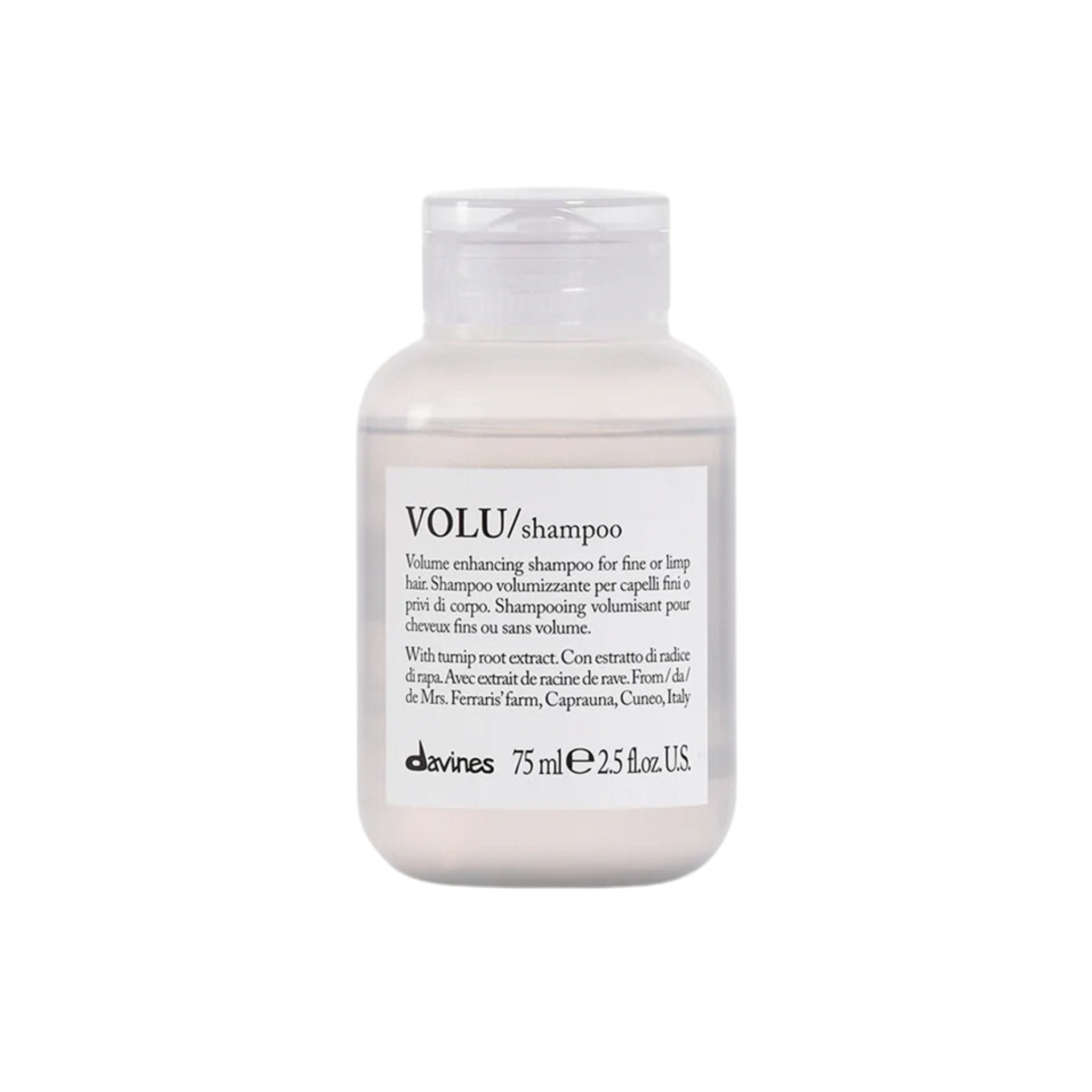 Davines. Shampoing Volumisant VOLU - 75 ml - Concept C. Shop