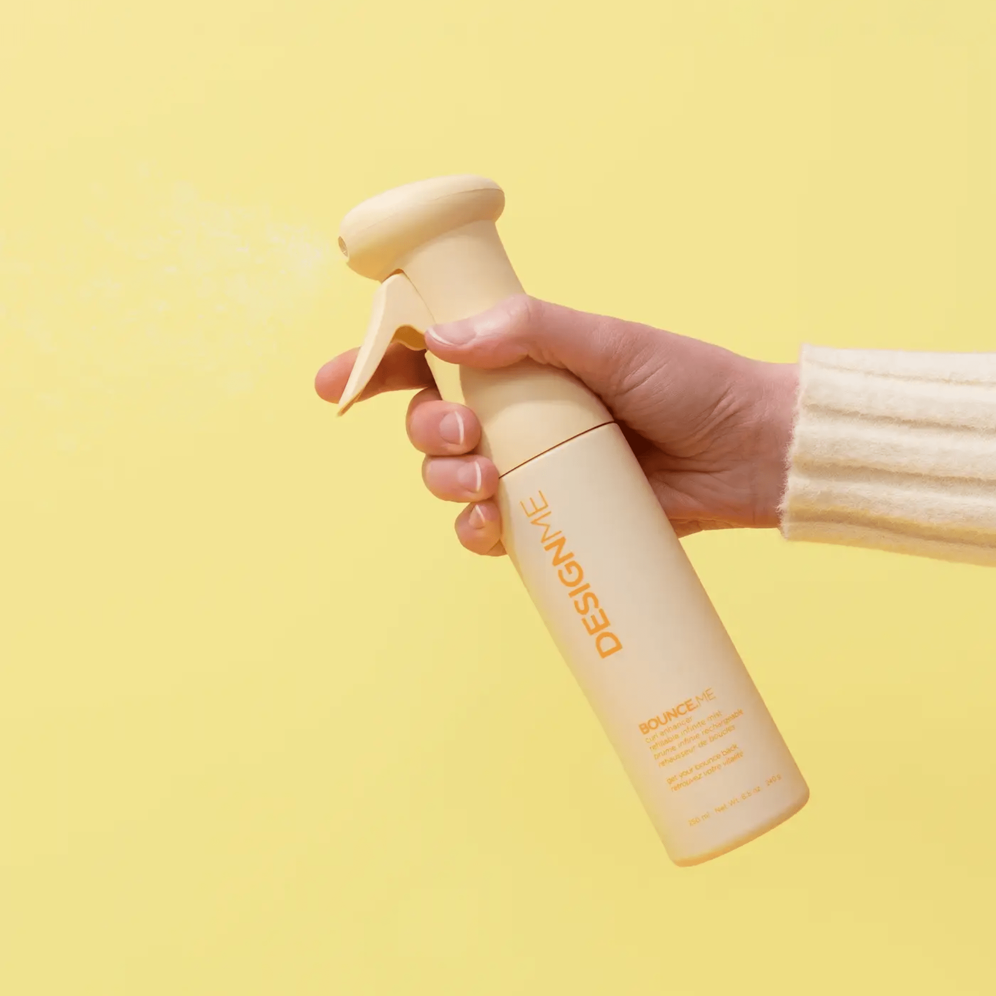 Design Me. Brume Infinie Rehausseur De Boucles Bounce Me - 250 ml - Concept C. Shop