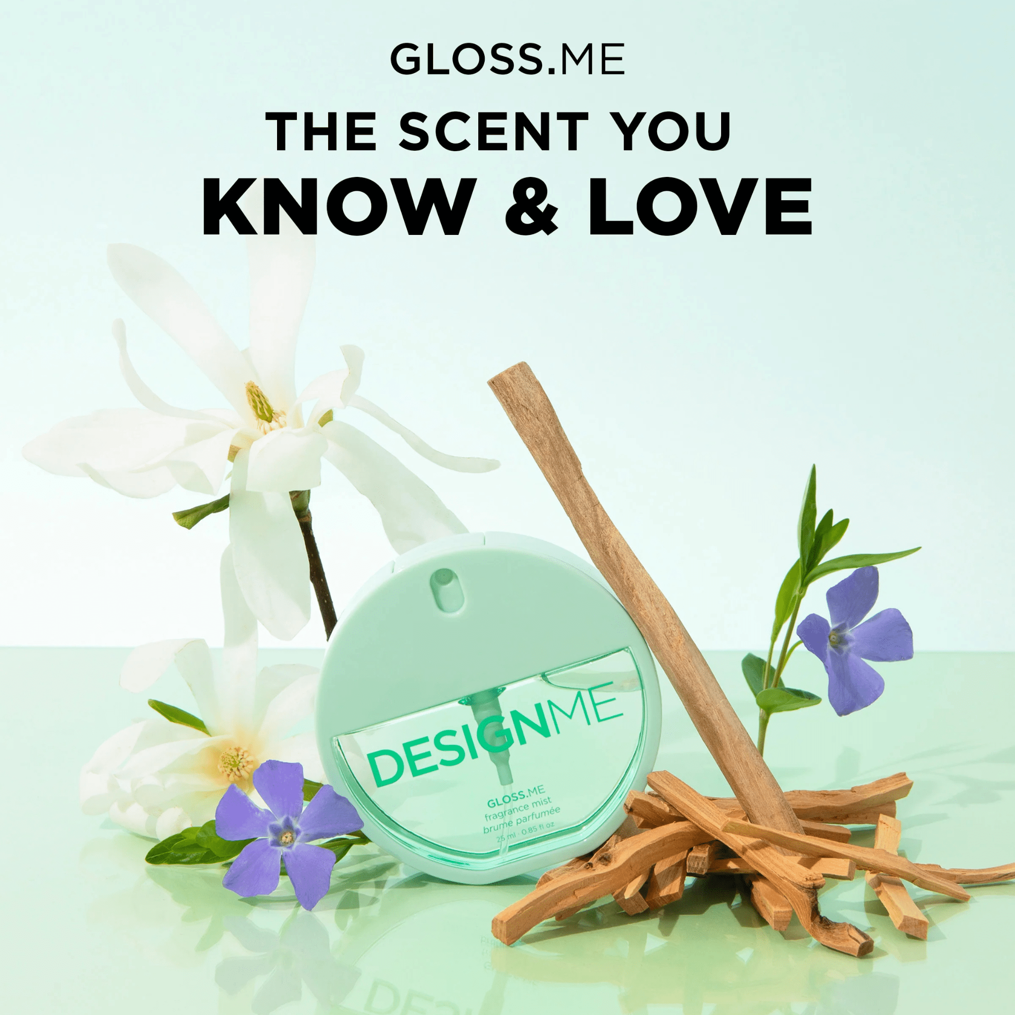 Design Me. Brume Parfumée pour les Cheveux - Gloss.Me - 25 ml - Concept C. Shop