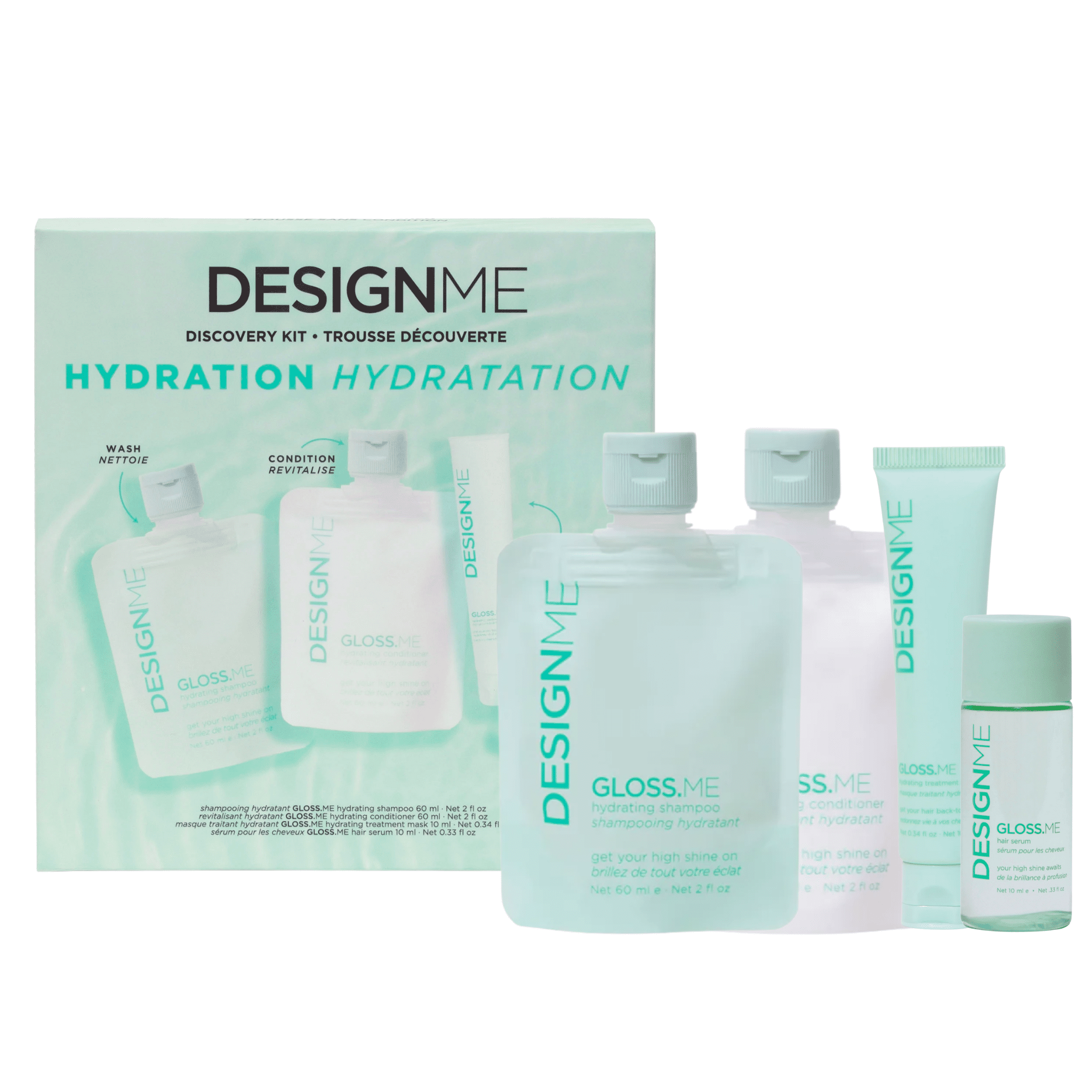 Design Me. Coffret Découverte Hydratation - Gloss.Me - Concept C. Shop