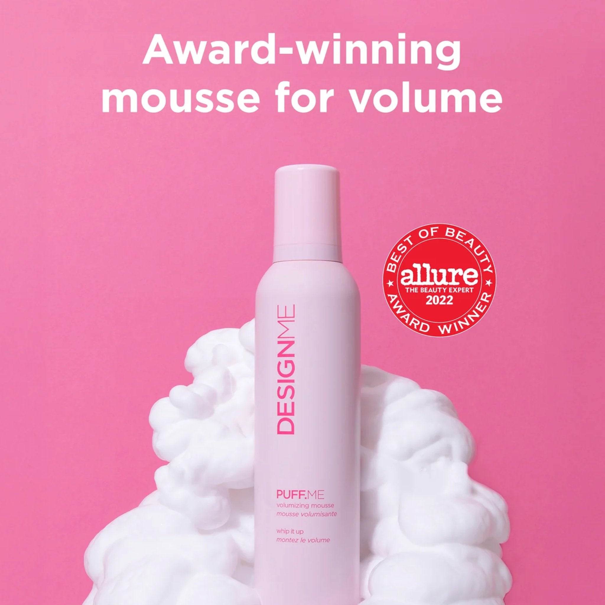 Design Me. Mousse Volumisante Puff.Me - 250 ml - Concept C. Shop