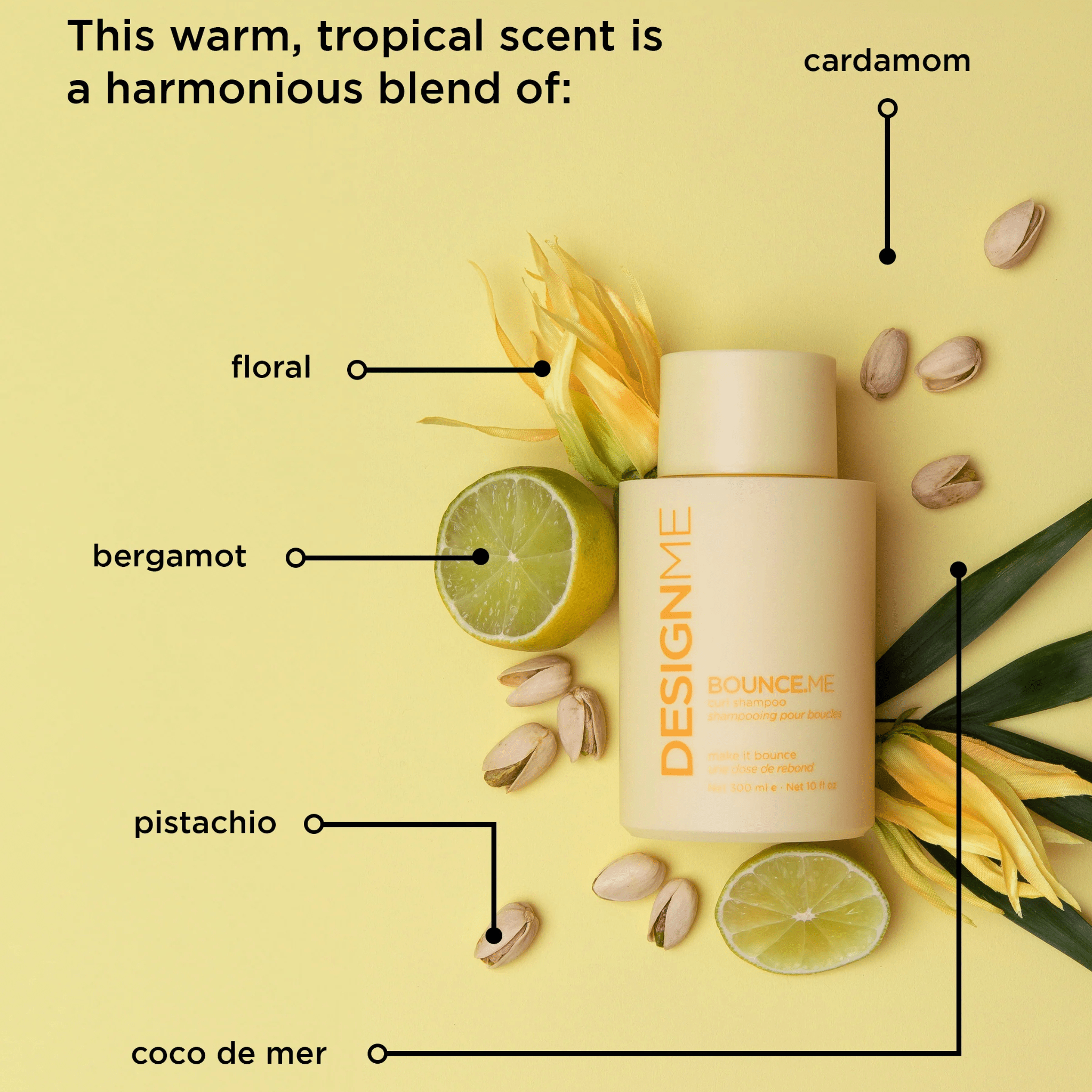Design Me. Shampoing Pour Les Boucles Bounce.Me - 500 ml - Concept C. Shop