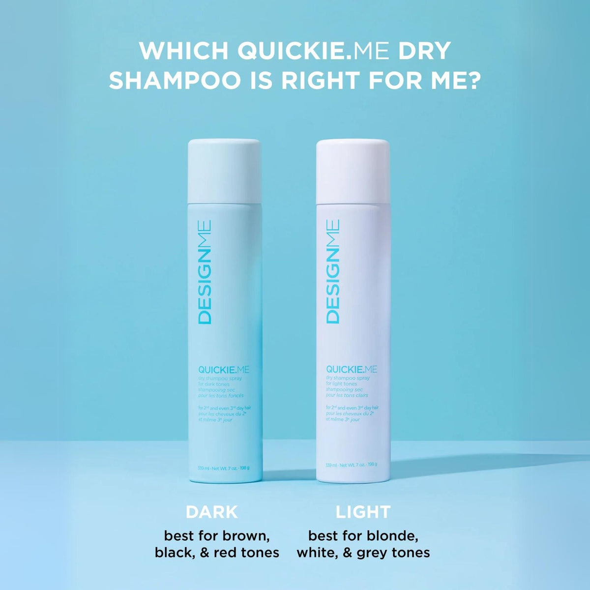 Design Me. Ornement Des Fêtes - Shampoing Sec Tons Foncés Quickie Me 2026 - 96 ml
