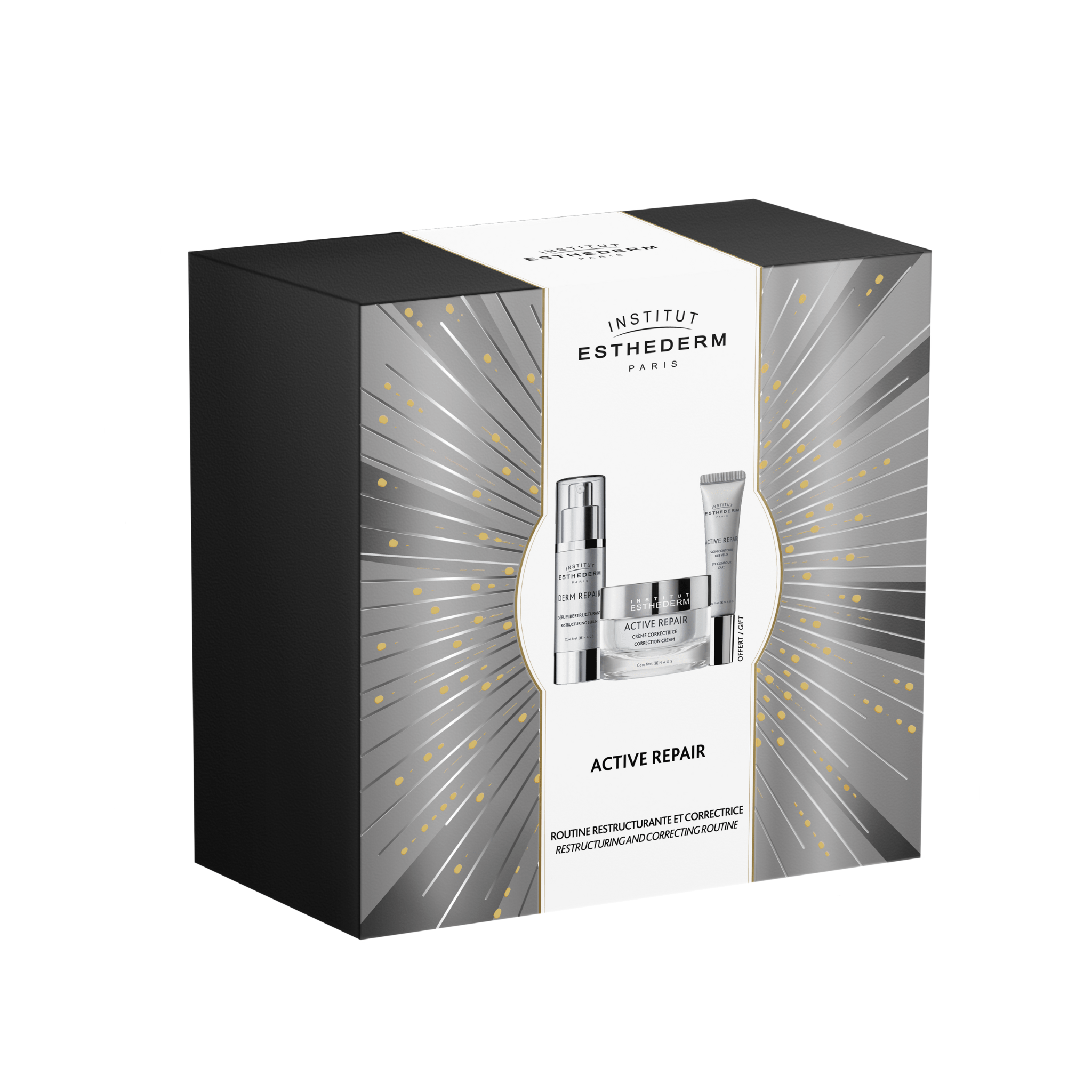 Esthederm. Coffret Des Fêtes - Active Repair Routine Restructurante et Correctrice - Concept C. Shop