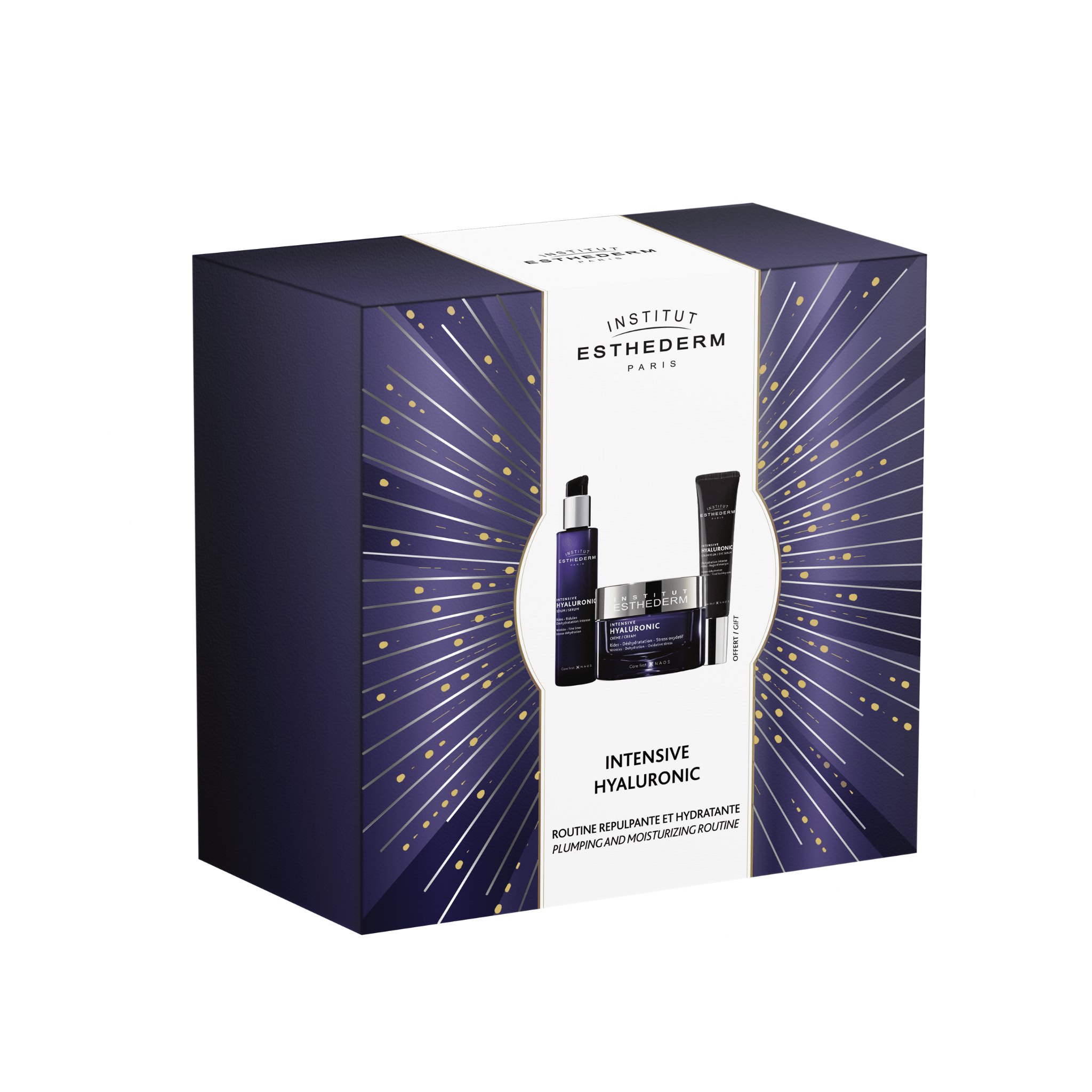 Esthederm. Coffret Des Fêtes - Intensive Hyaluronic Routine Repulpante et Hydratante - Concept C. Shop