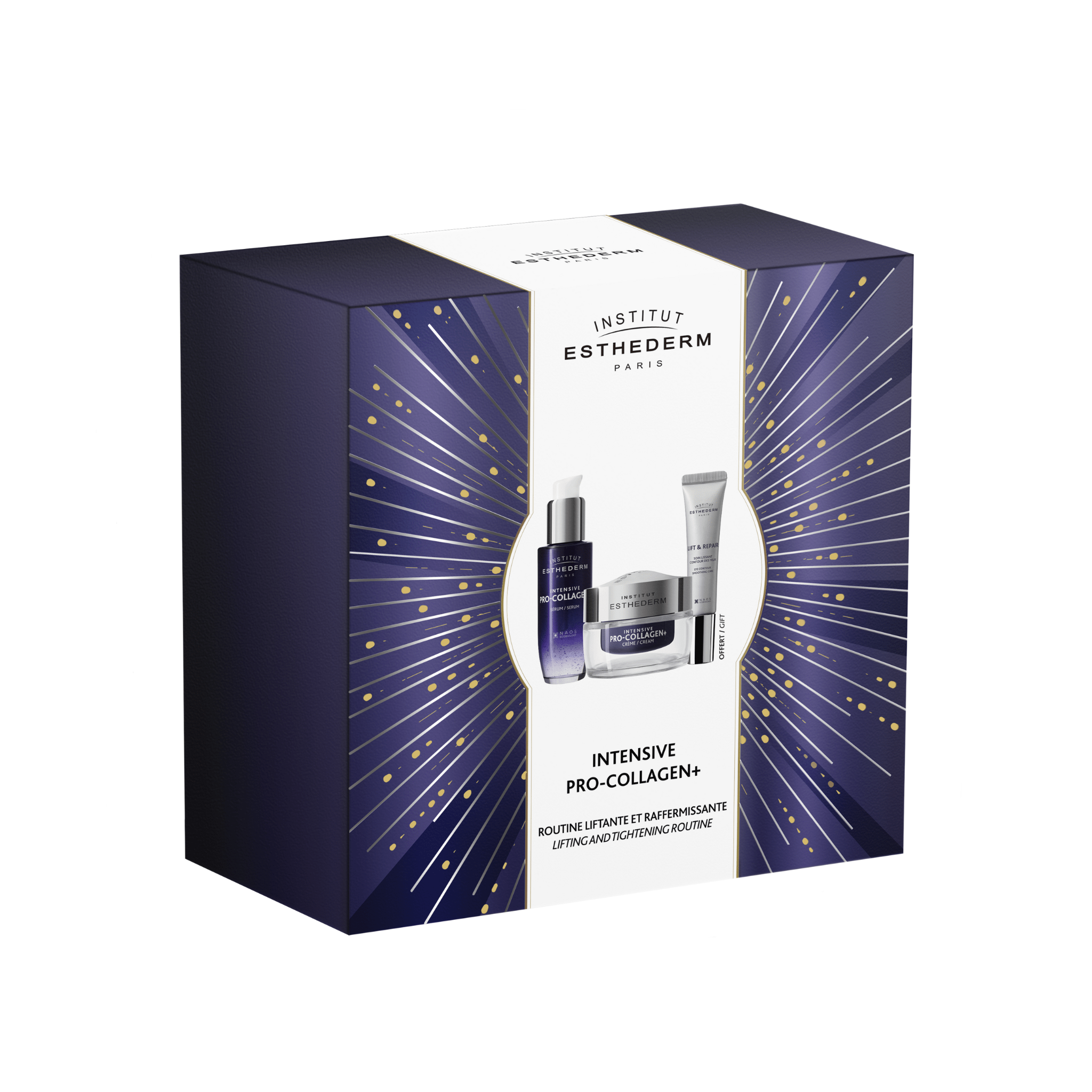 Esthederm. Coffret Des Fêtes - Intensive Pro - Collagen+ Routine Liftante et Raffermissante - Concept C. Shop