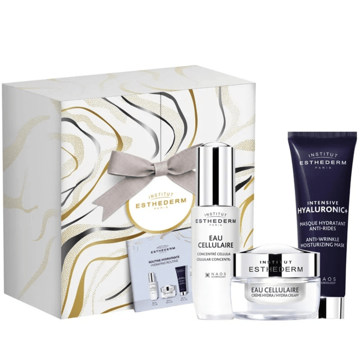 Esthederm. Coffret Des Fêtes Routine Hydratante - Intensive Hyaluronic + et Eau Cellulaire - Concept C. Shop