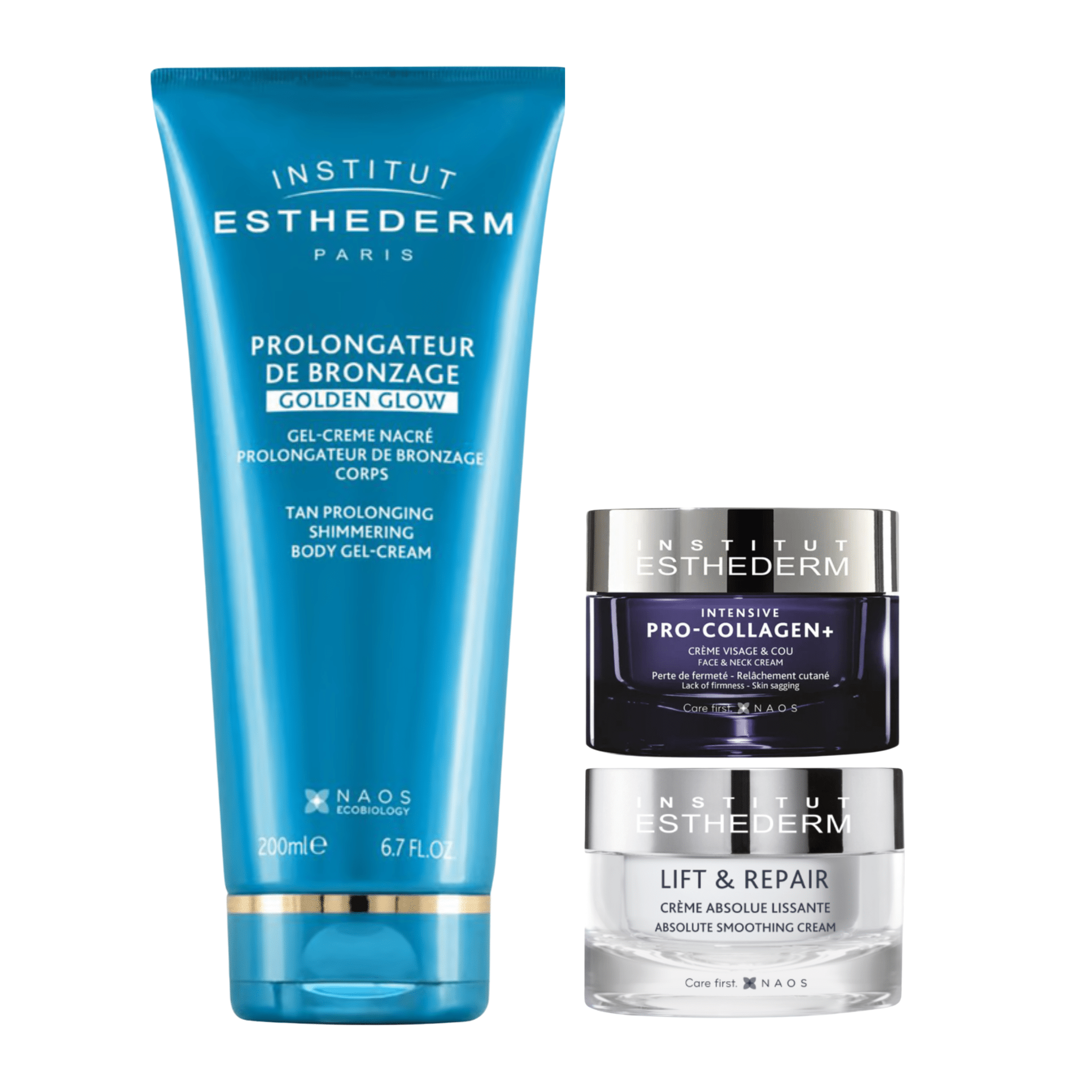 Esthederm. Ensemble Prolongateur De Bronzage Nacré Golden Glow - Concept C. Shop