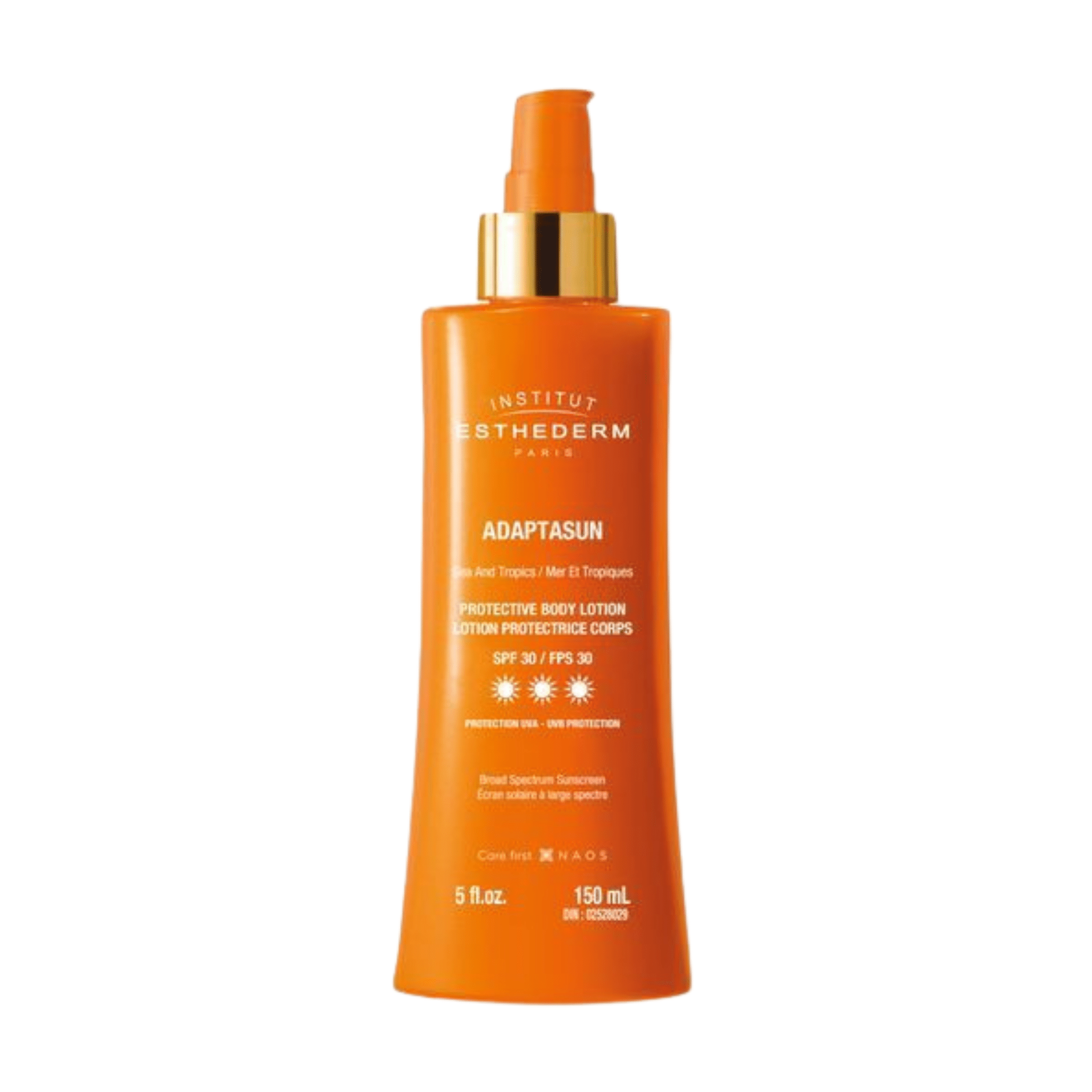 Esthederm. Lotion Protectrice Corps Mer et Tropiques FPS 30 Adaptasun - 150 ml - Concept C. Shop
