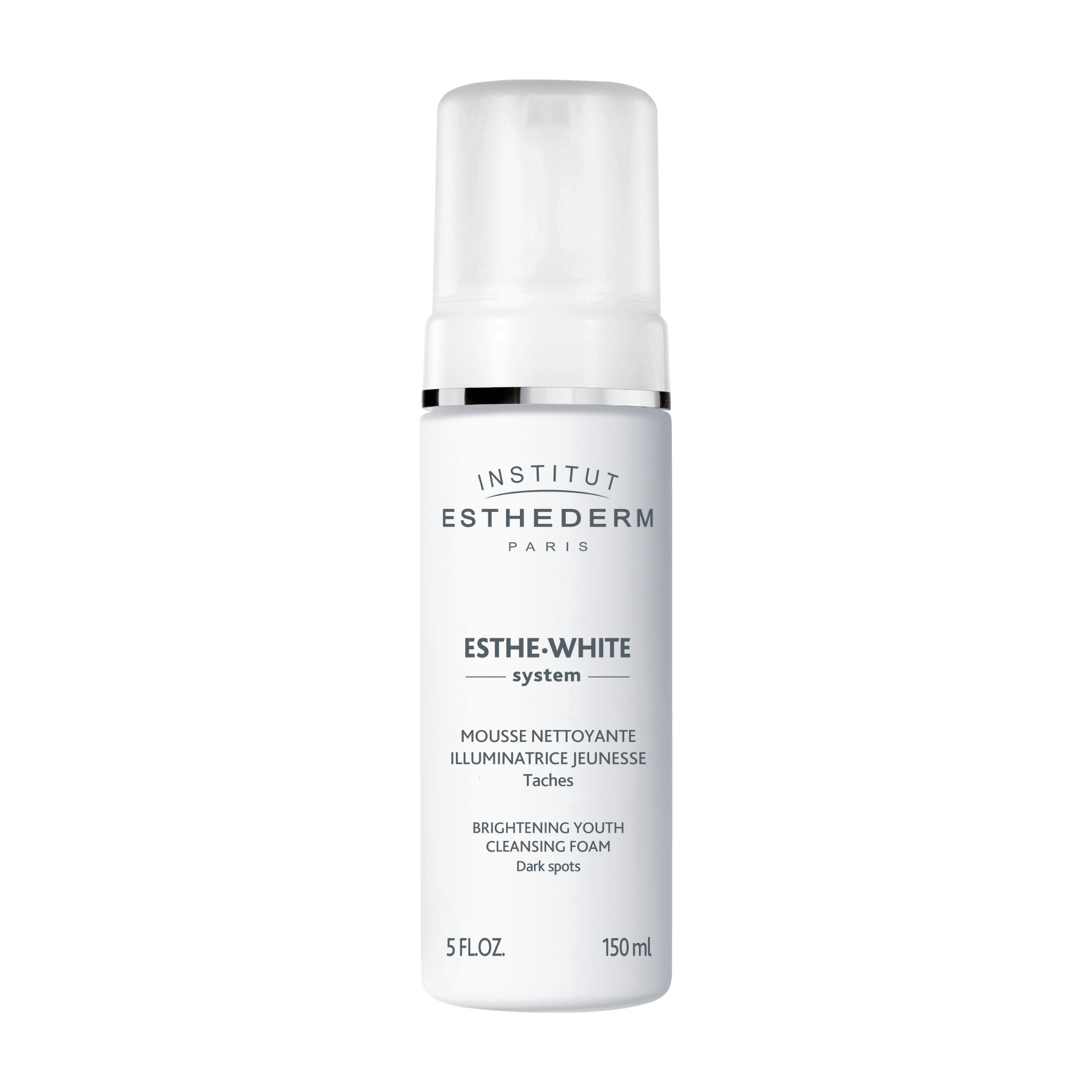 Esthederm. Mousse Nettoyante Illuminatrice Jeunesse Esthe - White - 150 ml - Concept C. Shop