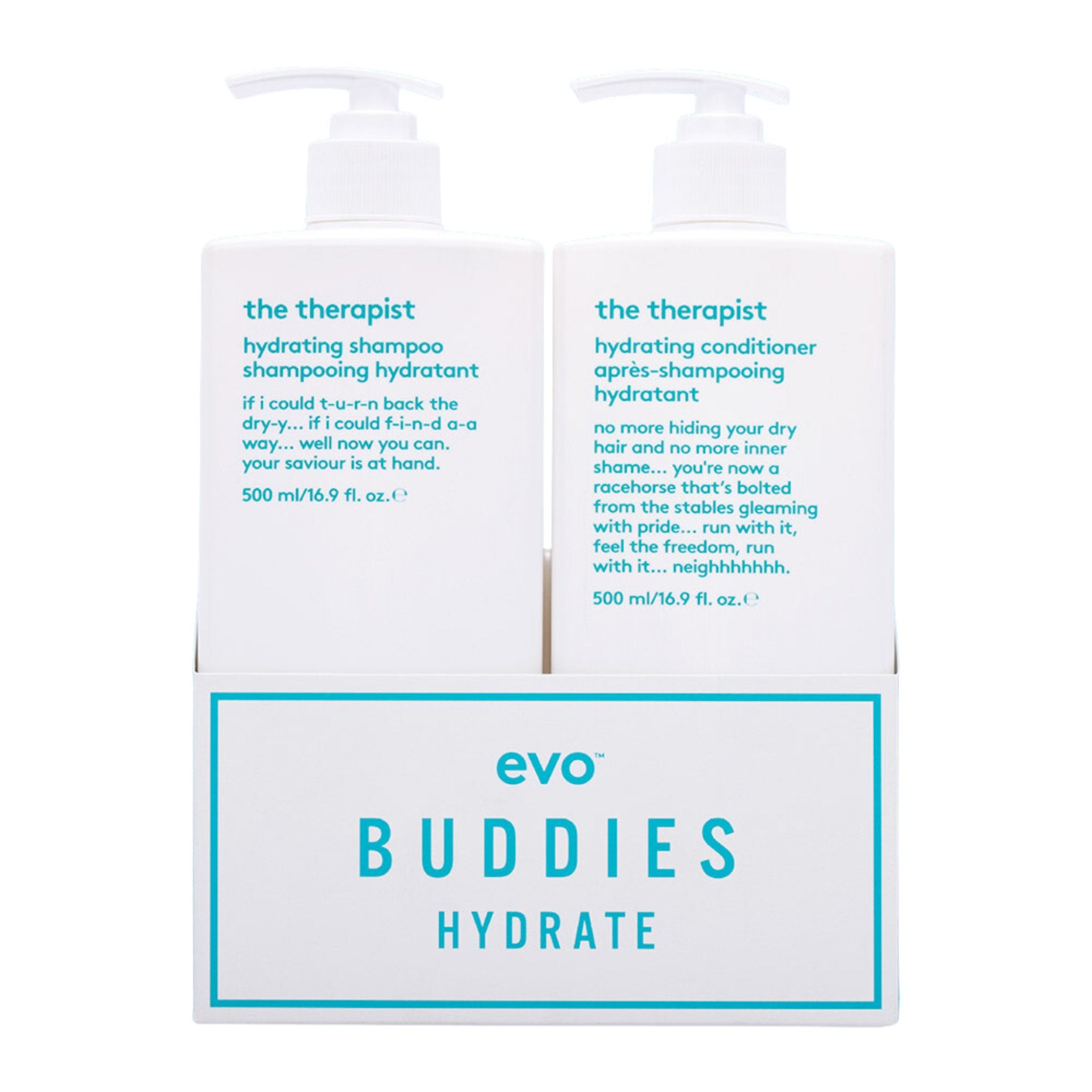 Evo. Buddies Hydrate - Duo The Therapist - 500 ml - Concept C. Shop