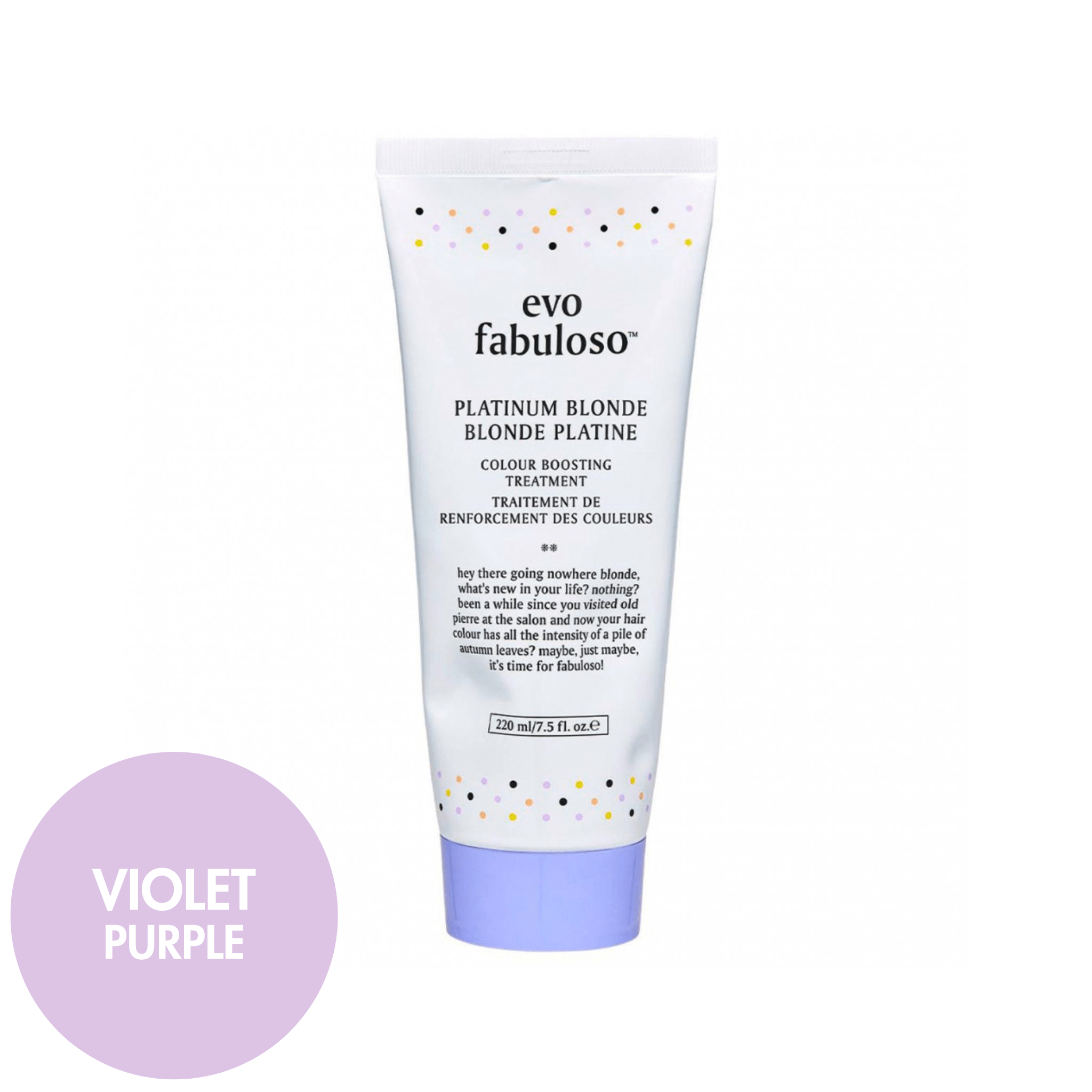 Evo. Fabuloso Traitement de Renforcements des Couleurs - Blonde Platine - 220 ml - Concept C. Shop