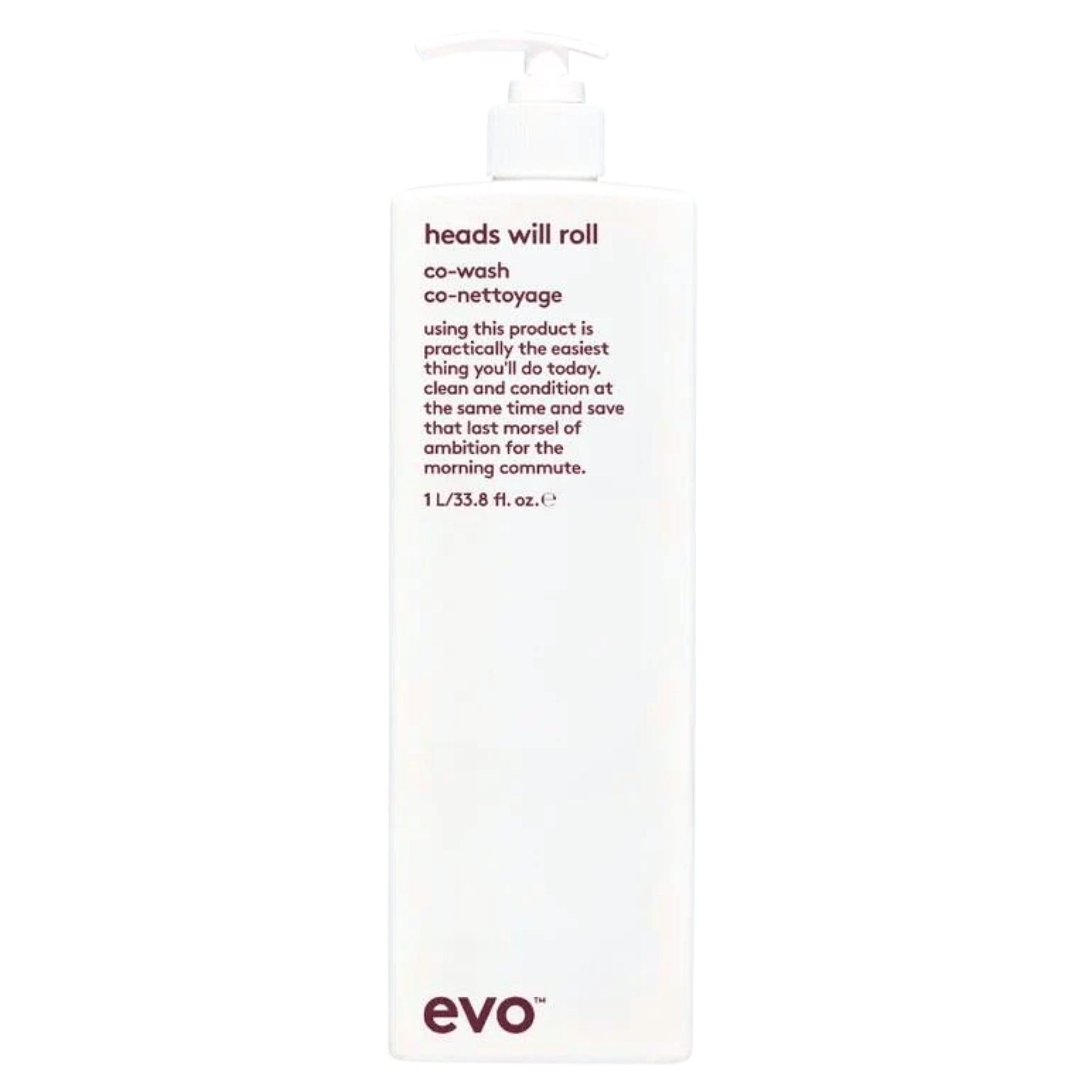 Evo. Heads Will Roll Après - Shampoing Co - Nettoyage - 1000 ml - Concept C. Shop