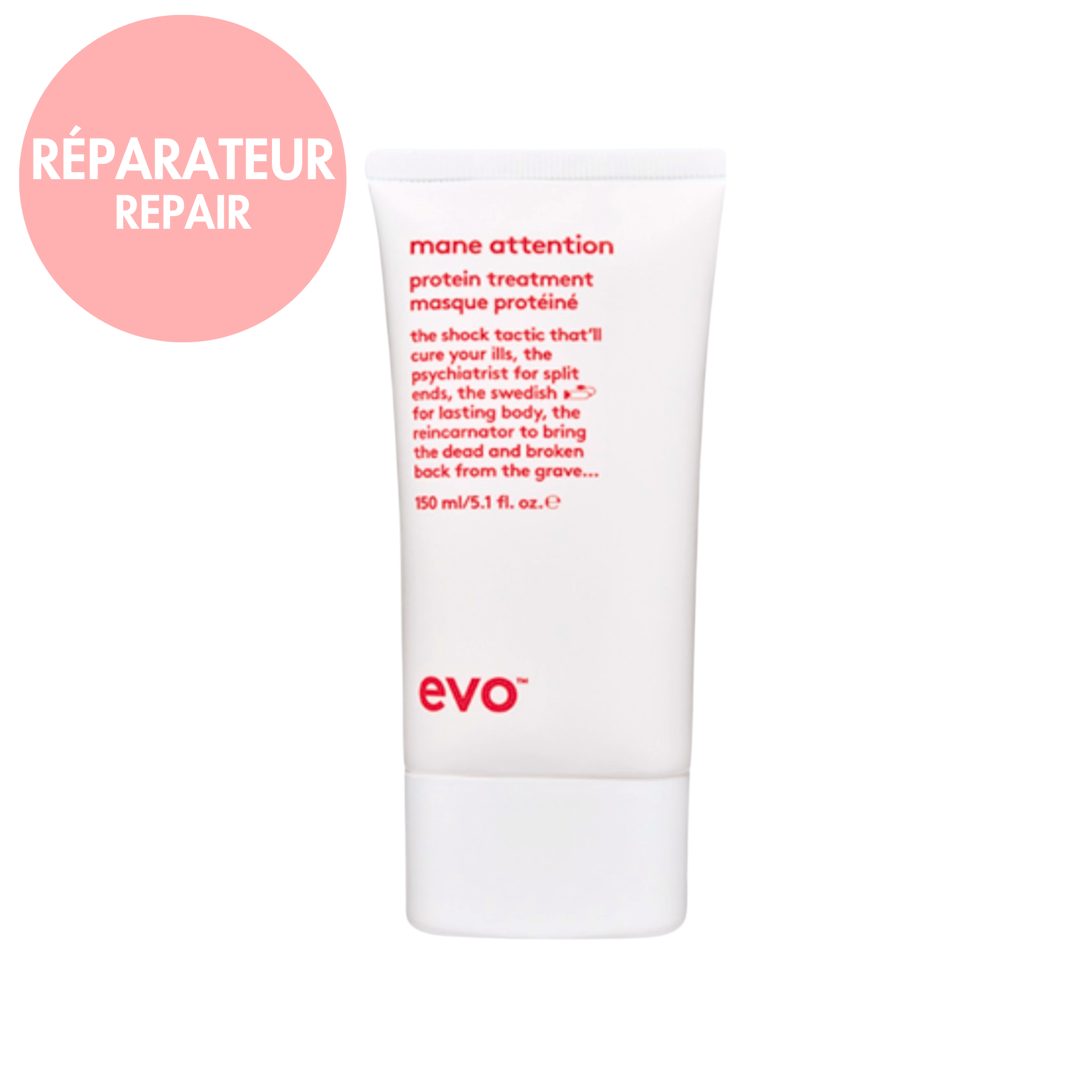 Evo. Mane Attention Masque Protéiné - 150 ml - Concept C. Shop