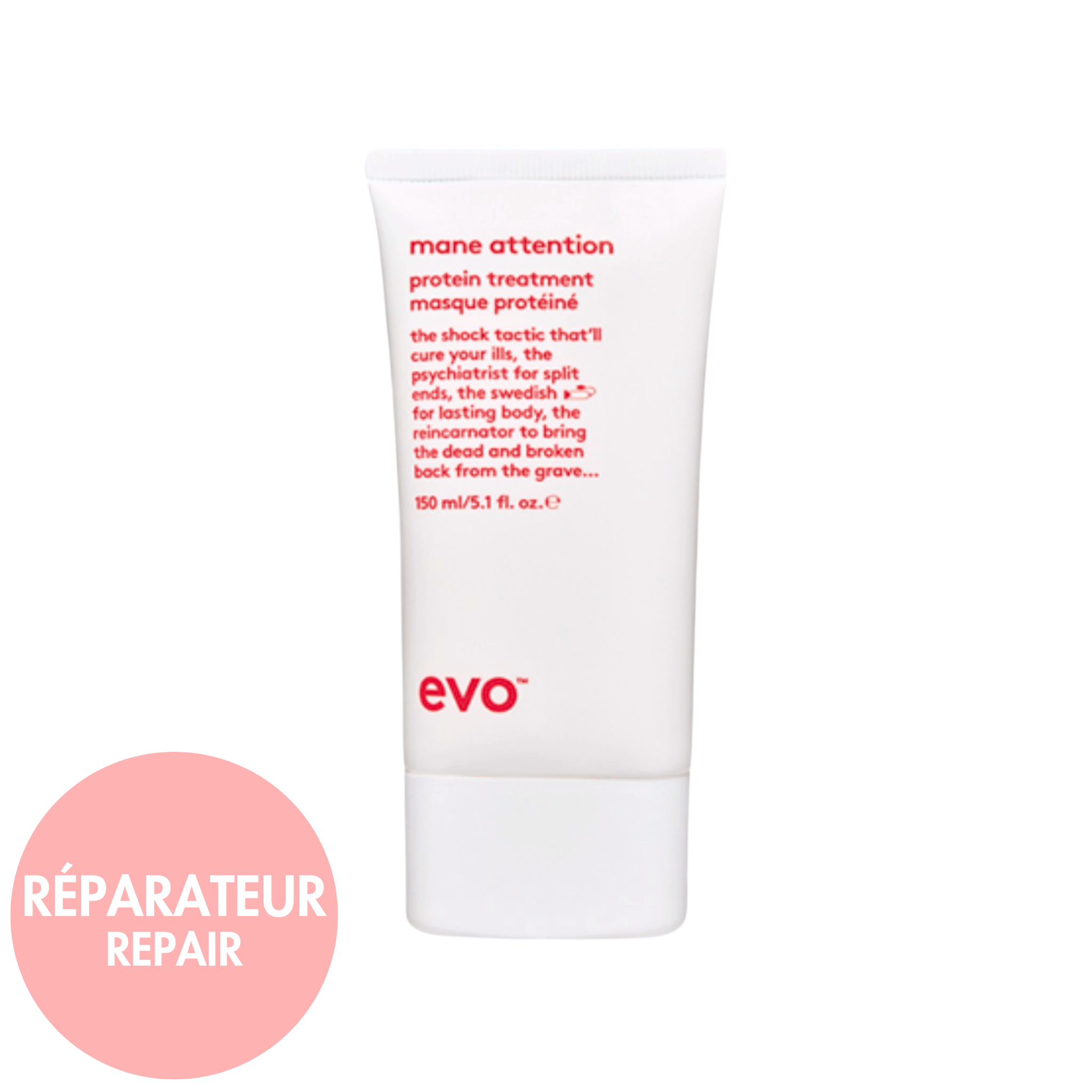 Evo. Mane Attention Masque Protéiné - 150 ml - Concept C. Shop