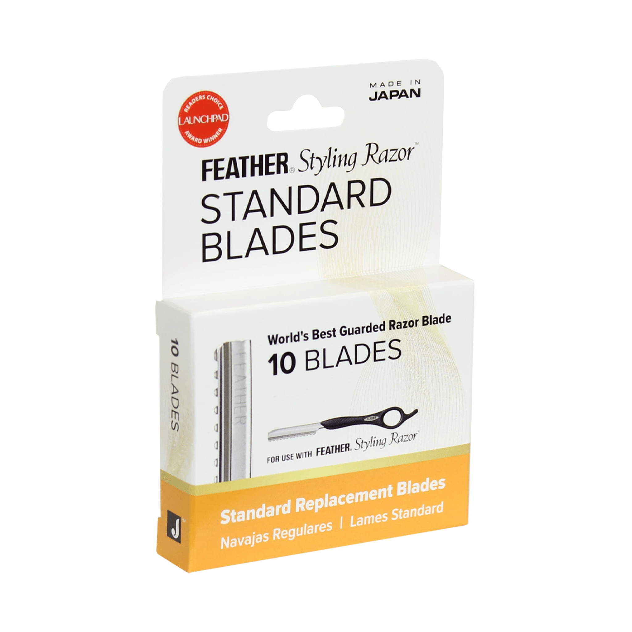 Feather. Lames Standard de Remplacement - 10 lames - Concept C. Shop