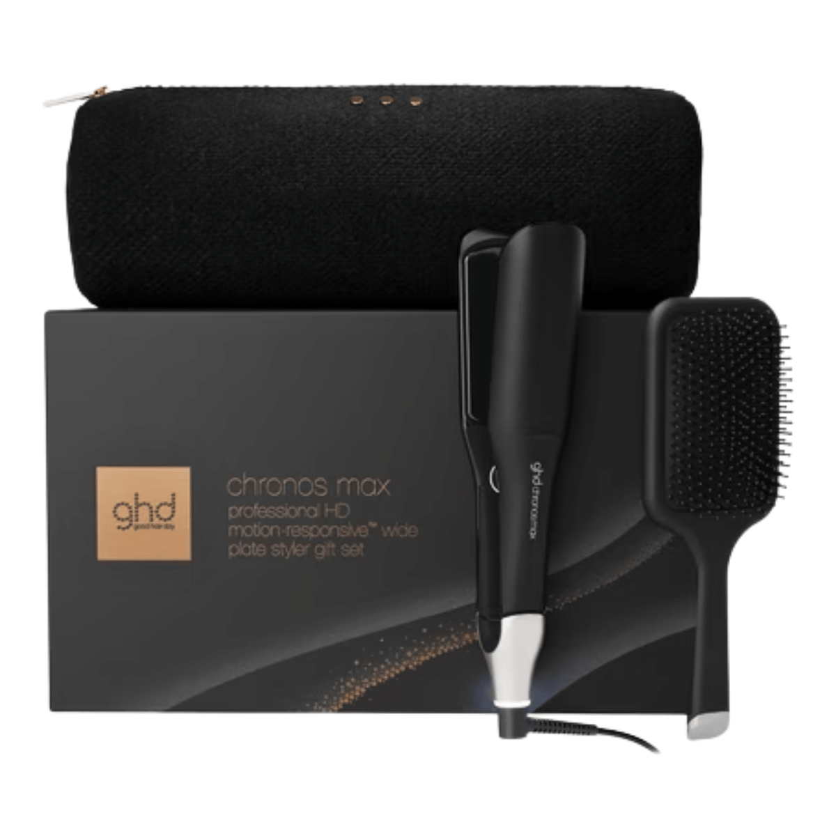 GHD. Coffret Des Fêtes Fer Plat Chronos Max Noir - Concept C. Shop