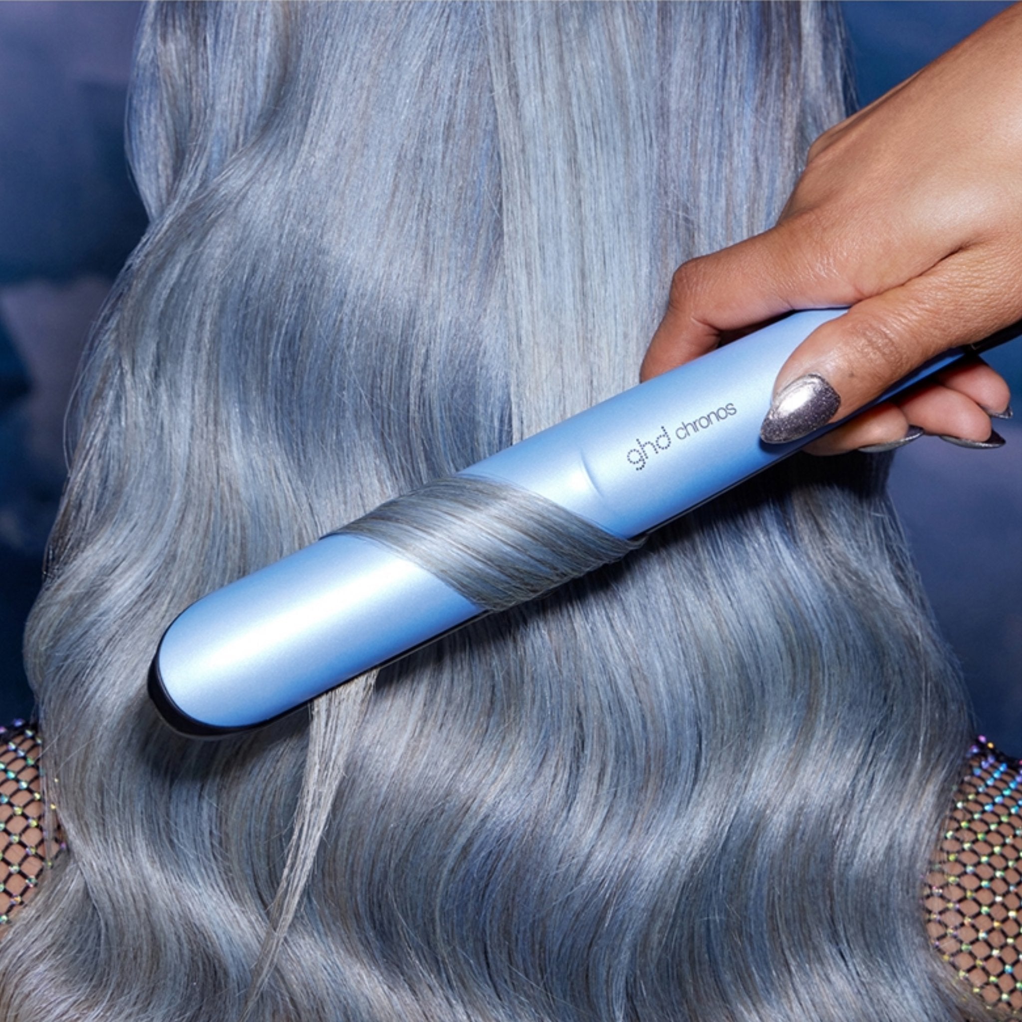 GHD. Coffret Fer Plat Chronos - Bleu Glacier (Édition Limitée) - Concept C. Shop