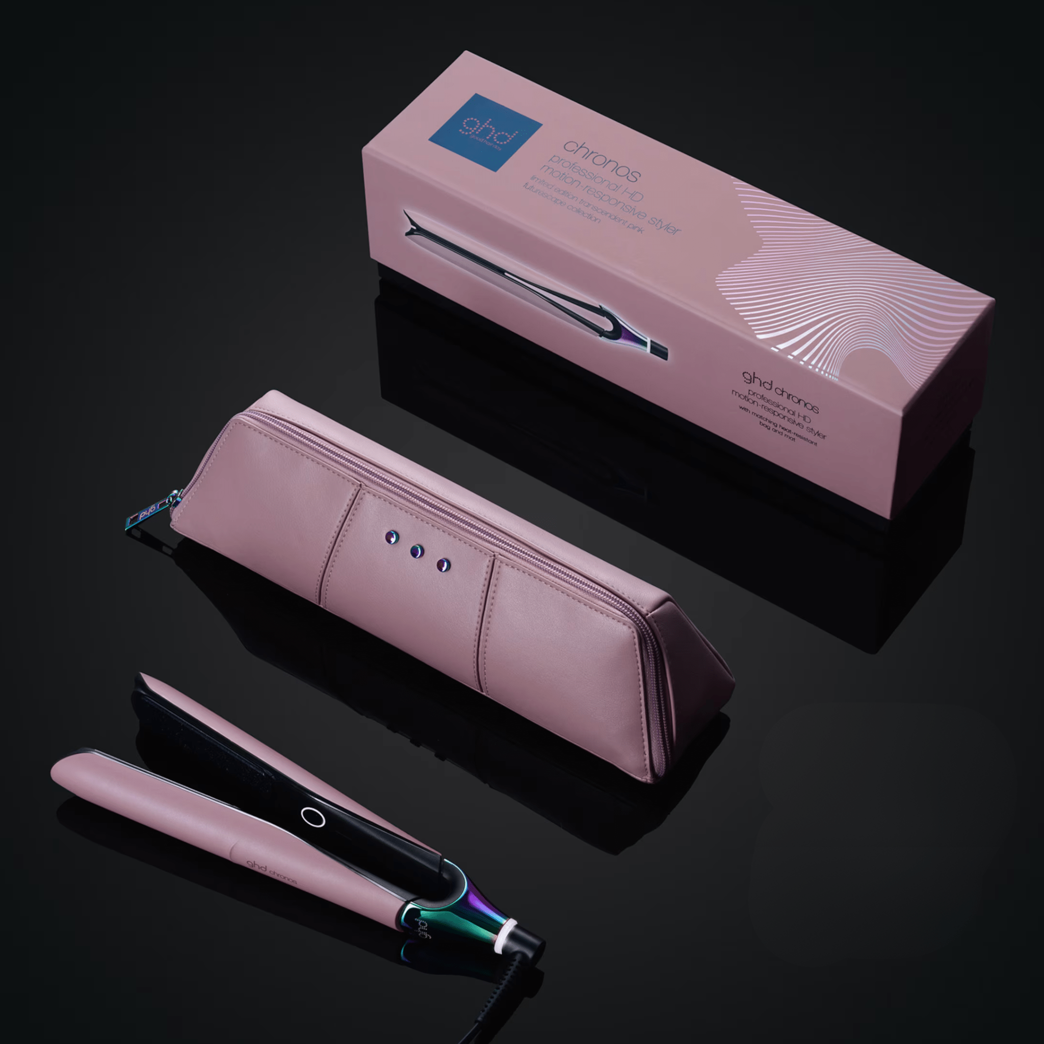 GHD. Coffret Fer Plat Chronos - Rose Transcendant - Concept C. Shop
