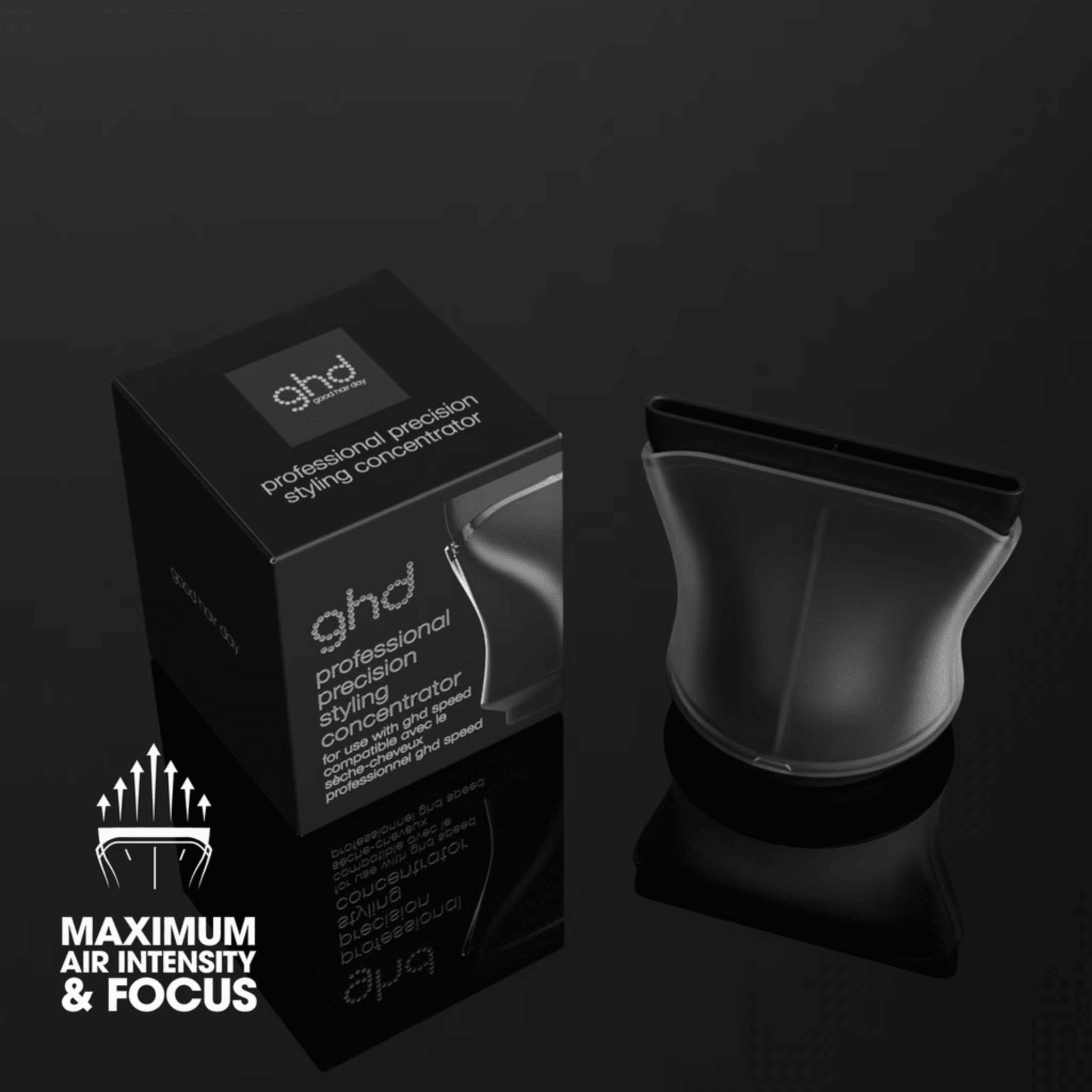 GHD. Embout Concentrateur De Précision Pour Séchoir Speed - Concept C. Shop