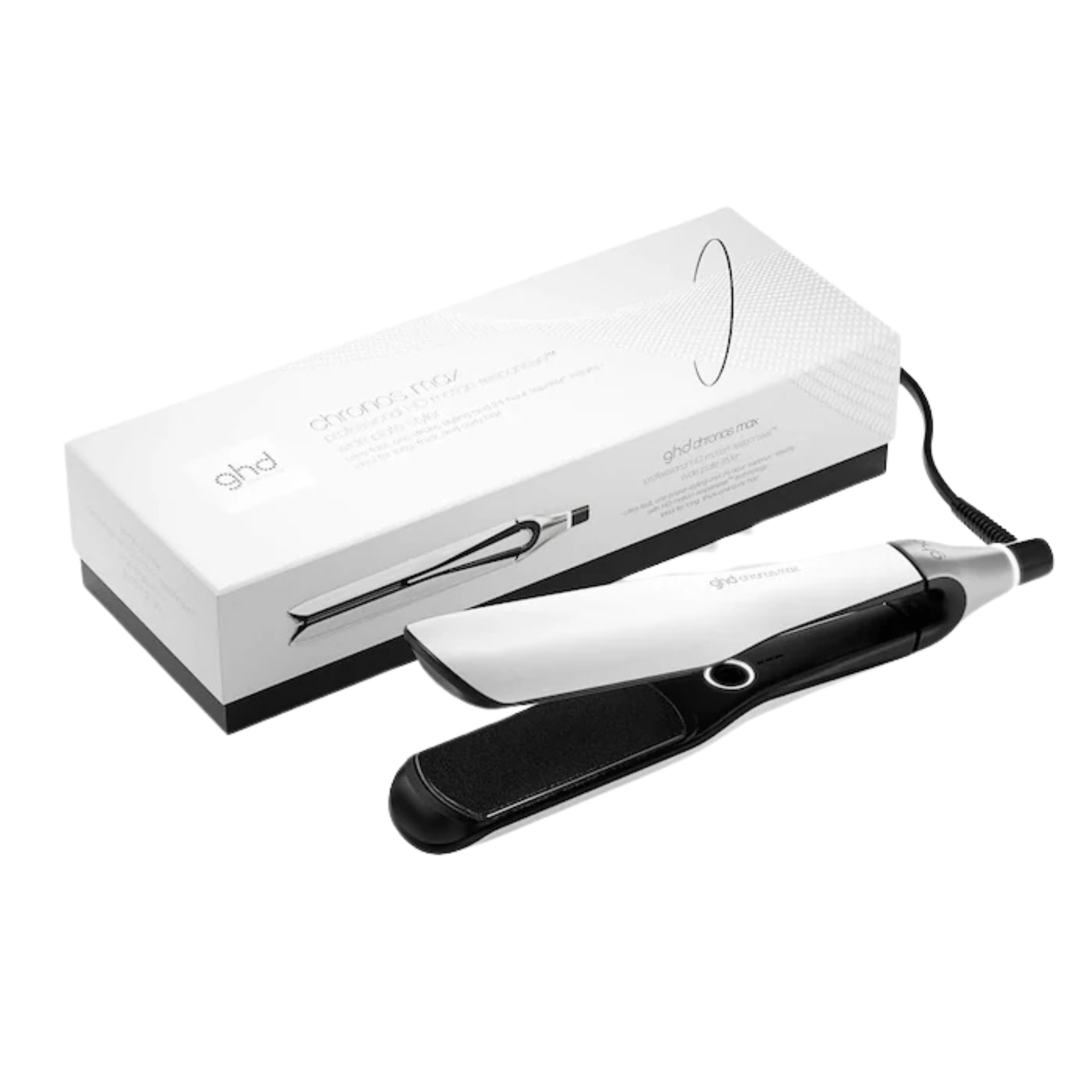 GHD. Fer Plat Chronos Max - Blanc - Concept C. Shop