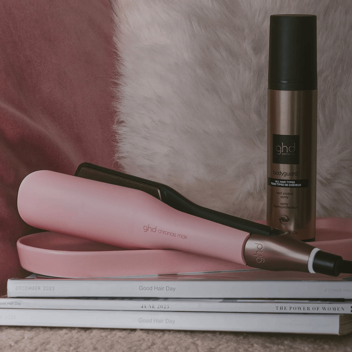 GHD. Fer Plat Chronos Max Édition Limitée - Pink - Concept C. Shop