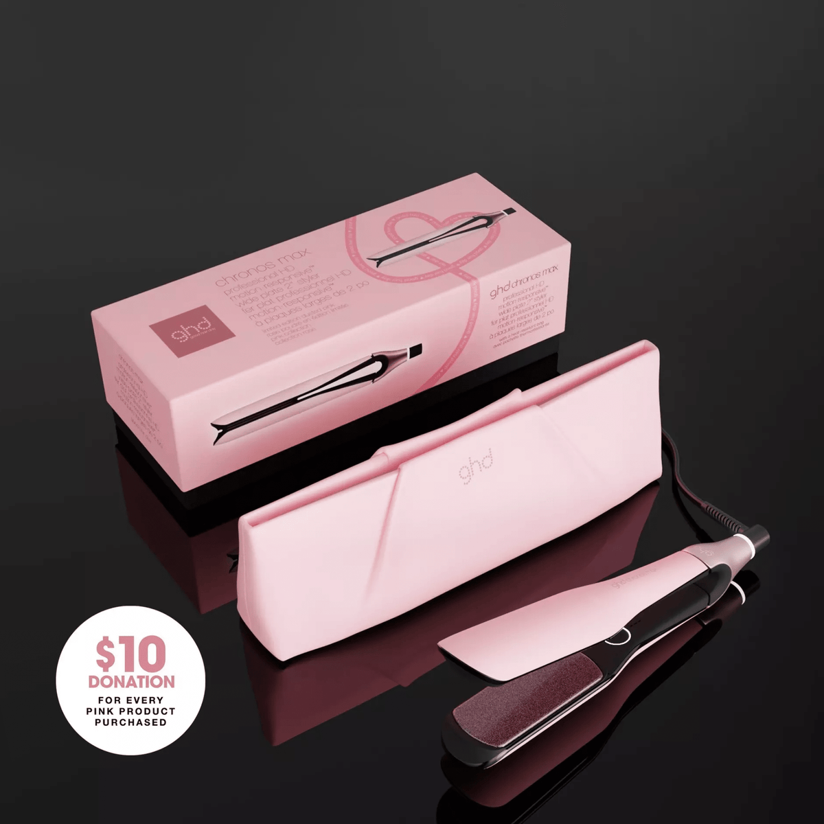 GHD. Fer Plat Chronos Max Édition Limitée - Pink - Concept C. Shop