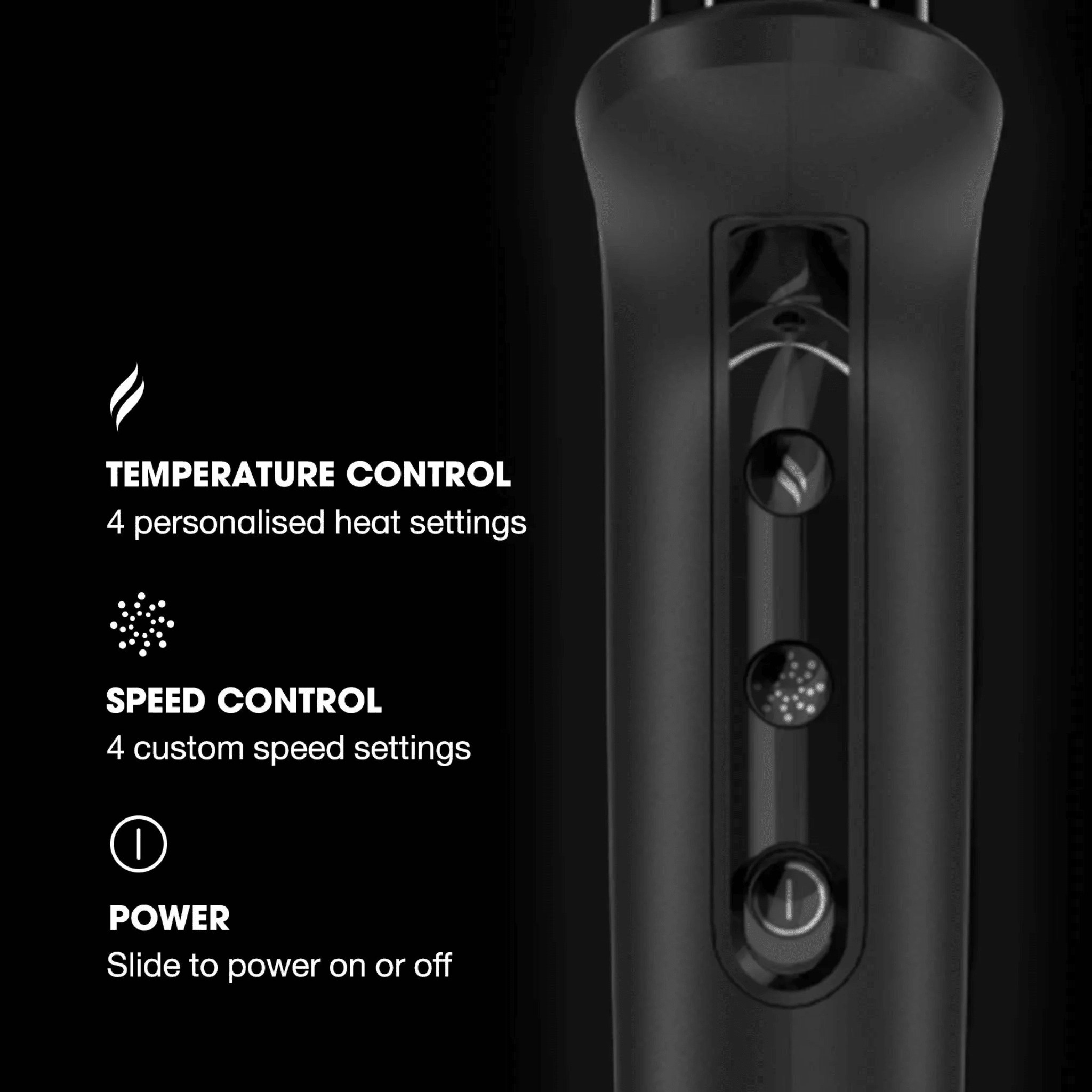 GHD. Séchoir Professionnel Ultra - Rapide Speed - Noir - Concept C. Shop