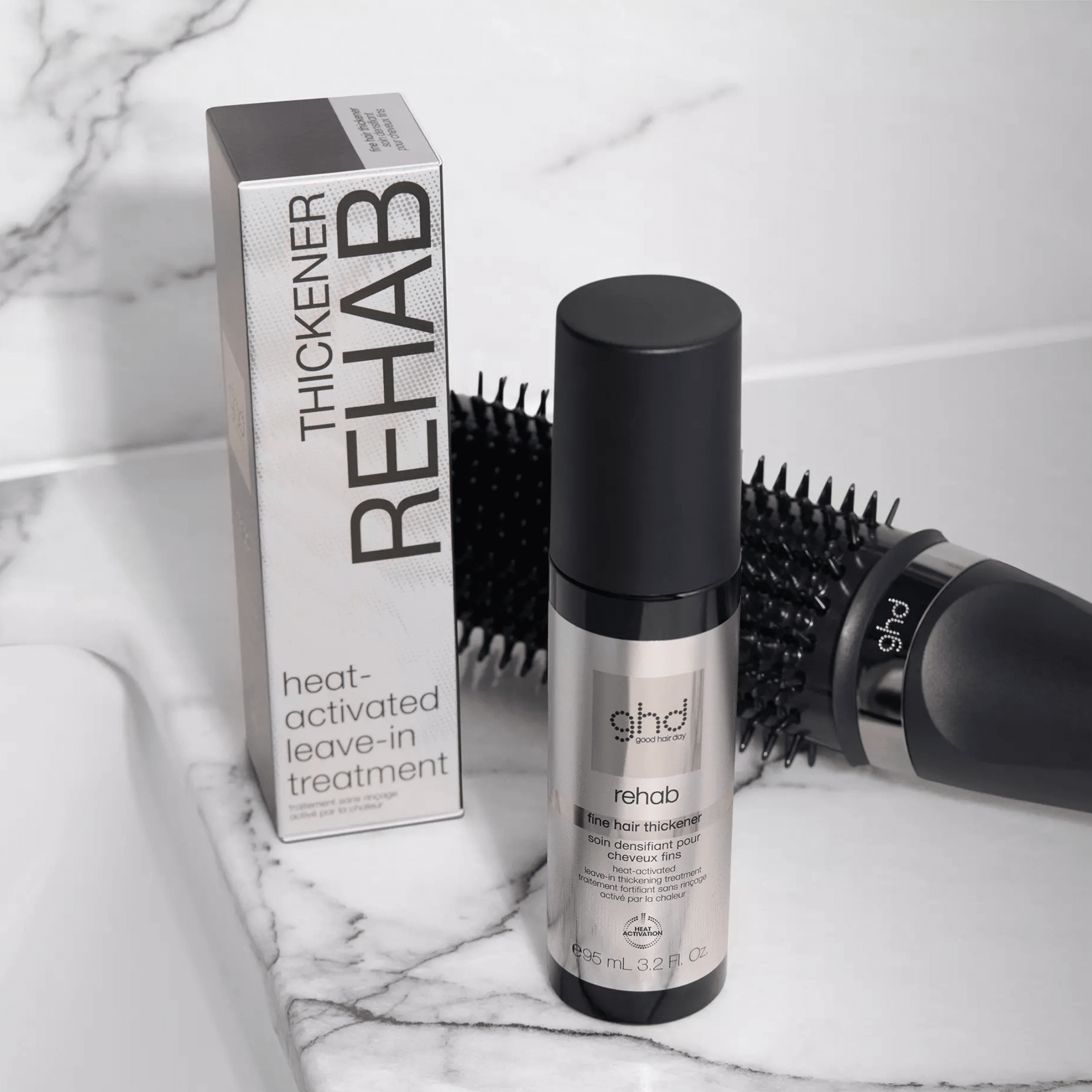 GHD. Soin Densifiant Cheveux Fins Rehab - 95 ml - Concept C. Shop