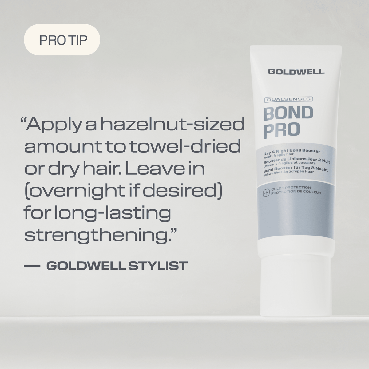 Goldwell. Booster De Liaison Jour Et Nuit Bond Pro - 75 ml - Concept C. Shop