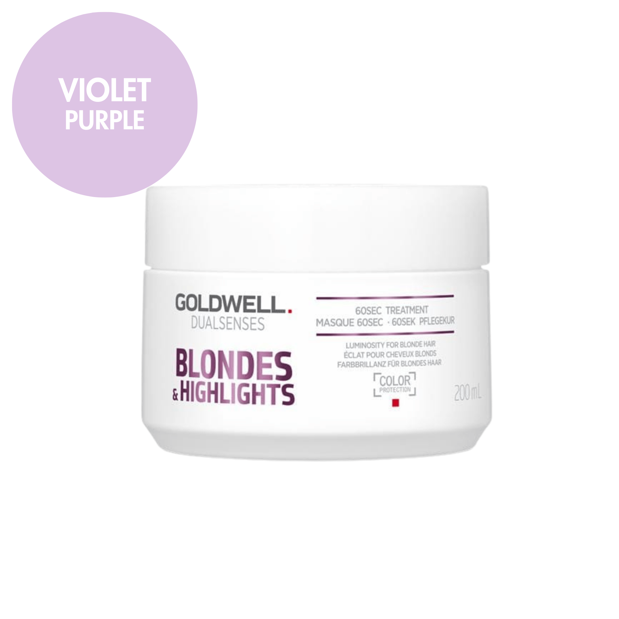 Goldwell. Dual Senses Masque 60 Secondes Blondes & Highlights - 200 ml - Concept C. Shop