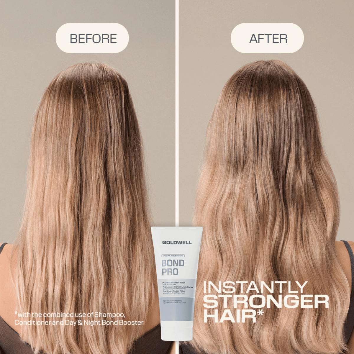 Goldwell. Pré-Lavage Combleur De Cortex Bond Pro - 100 ml - Concept C. Shop